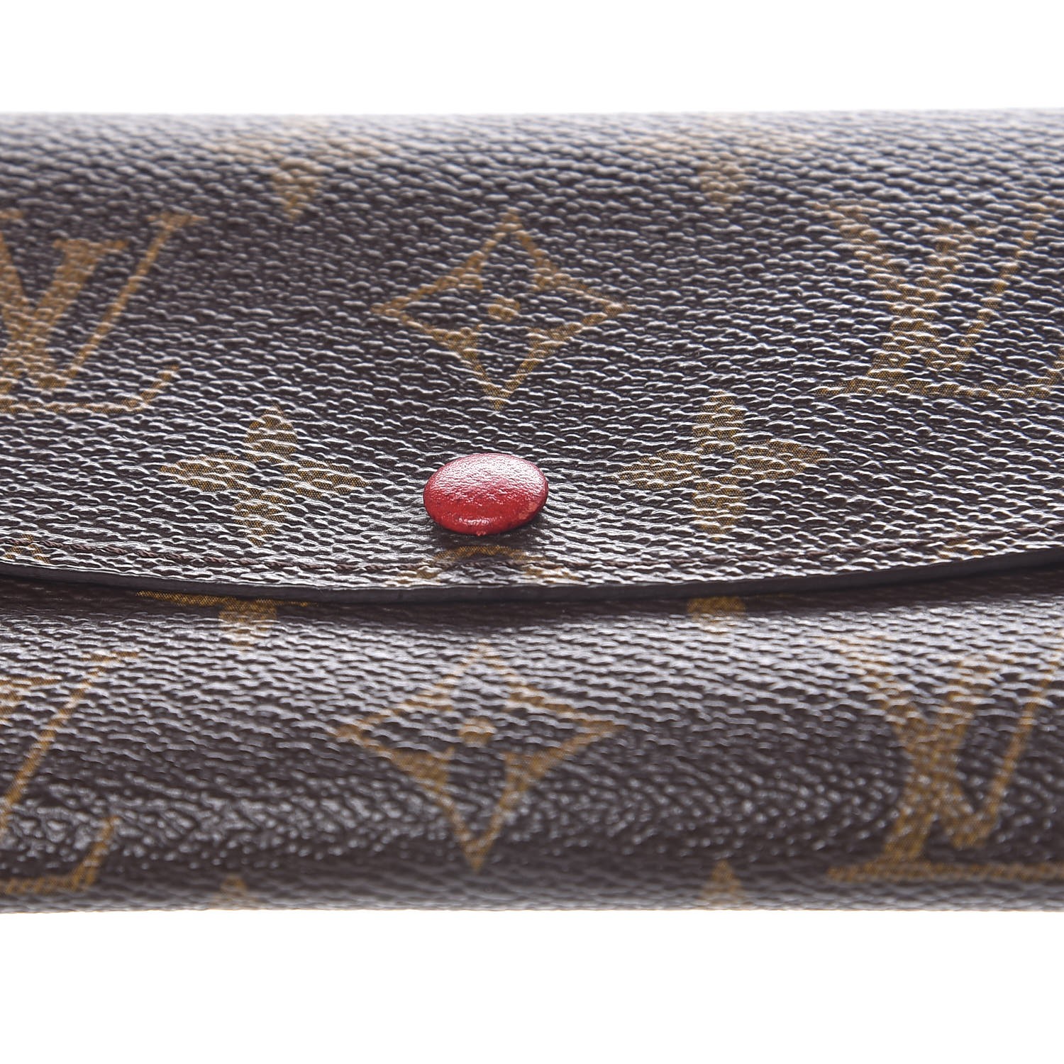 Louis Vuitton Monogram Emilie Wallet Red 336210