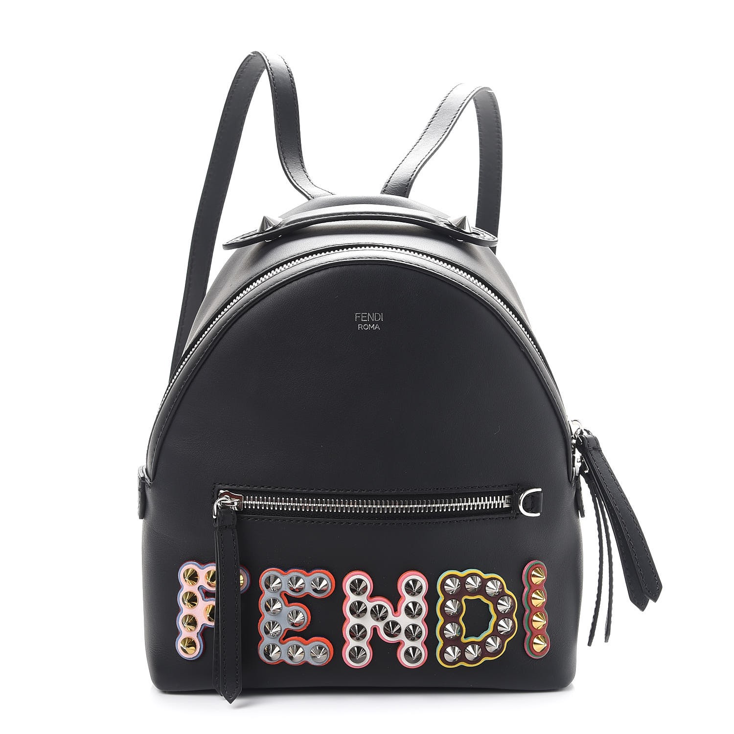 fendi studded backpack