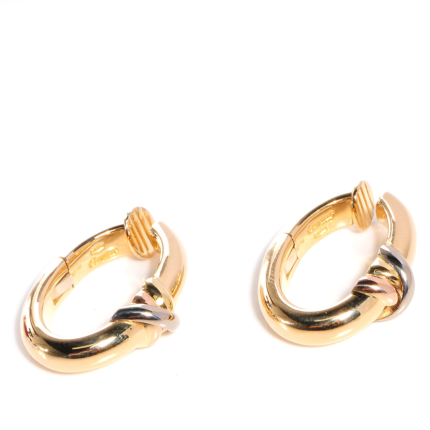 cartier clip on earrings