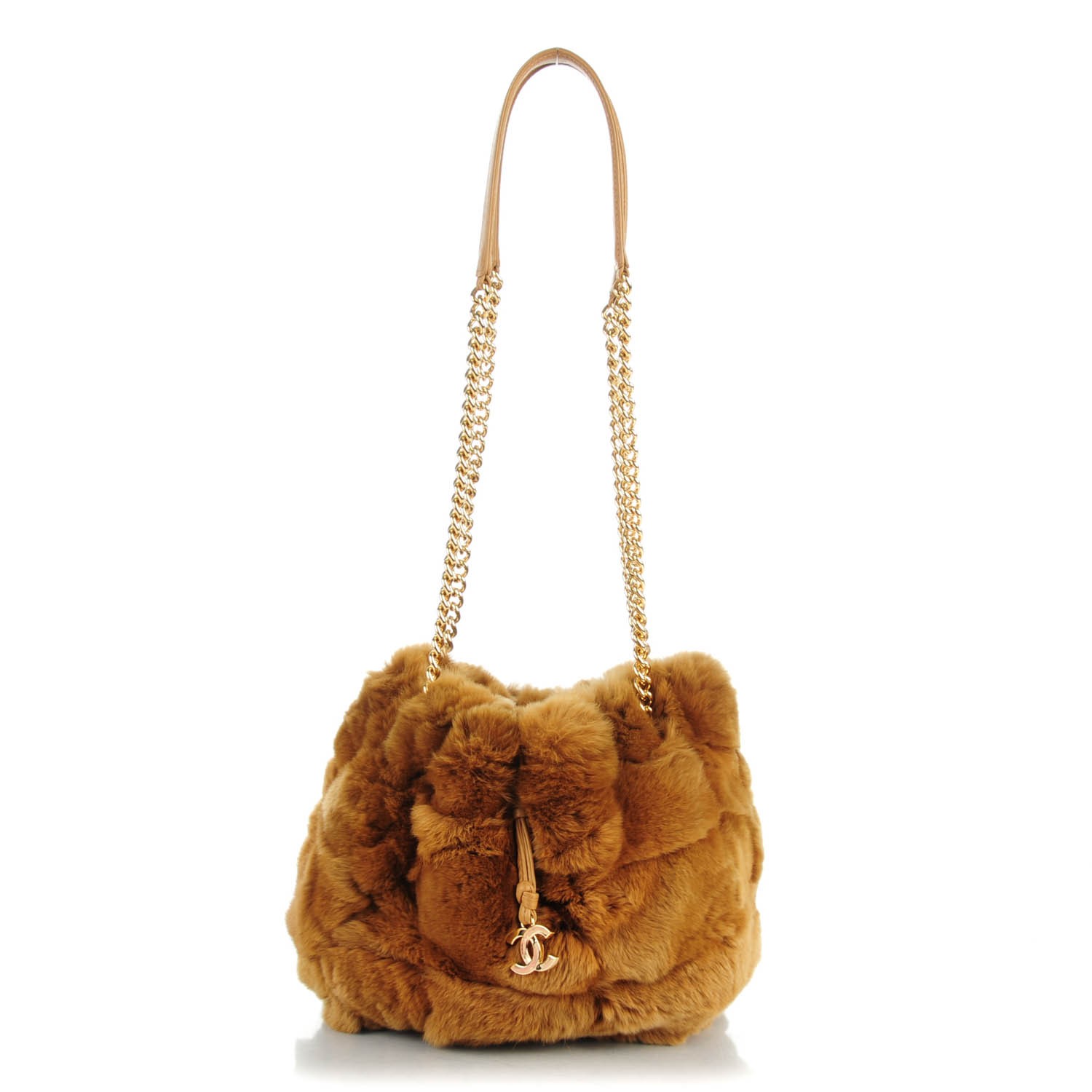 chanel rabbit fur bag