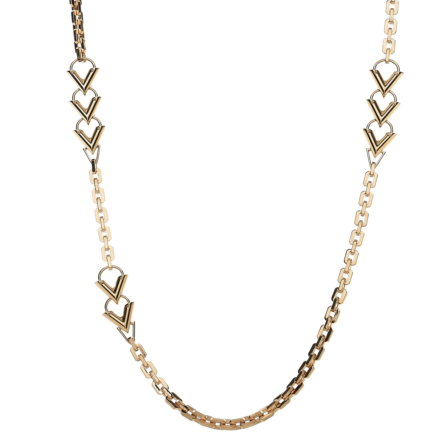 Necklace Louis Vuitton Gold in Other - 31385512