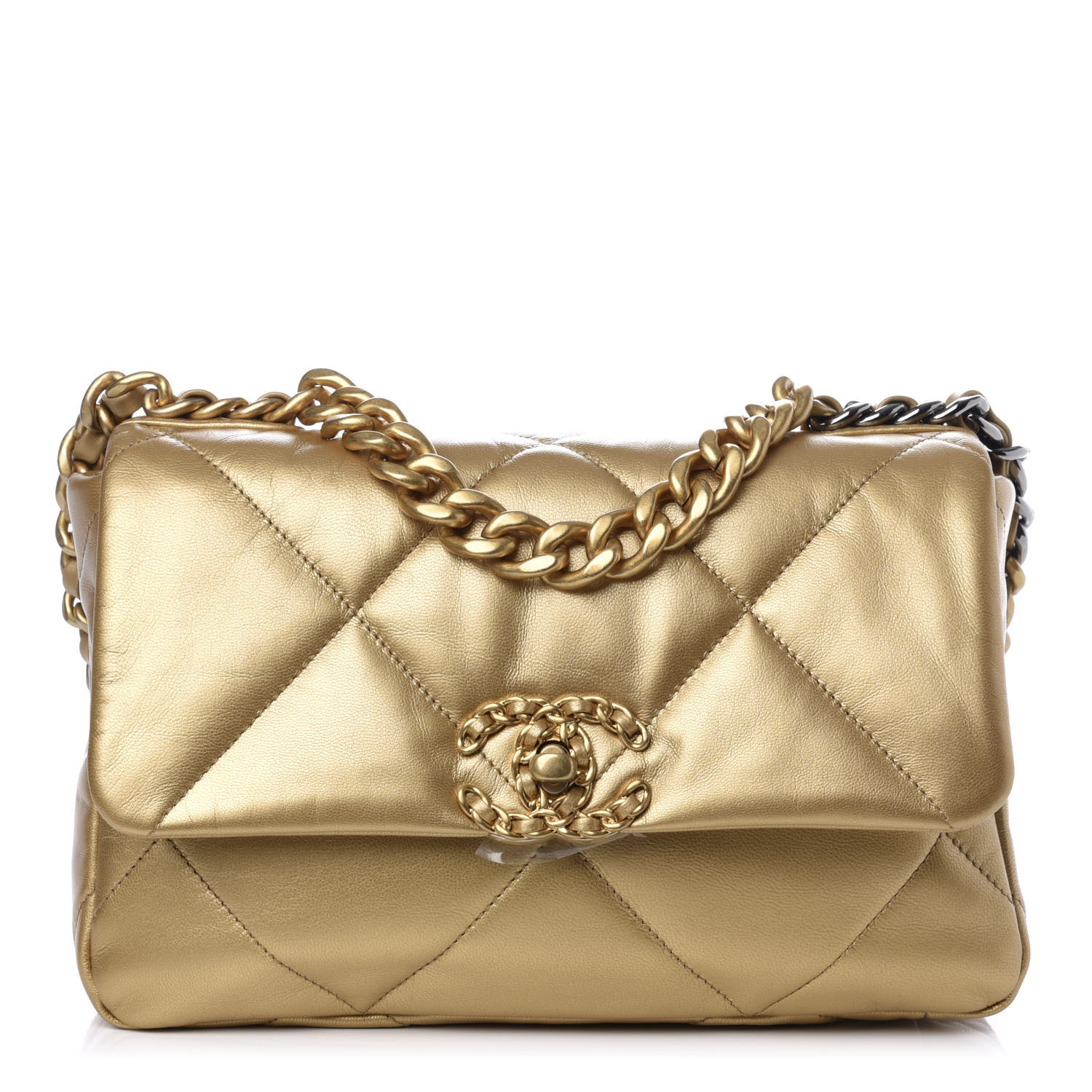 Metallic gold outlet chanel bag