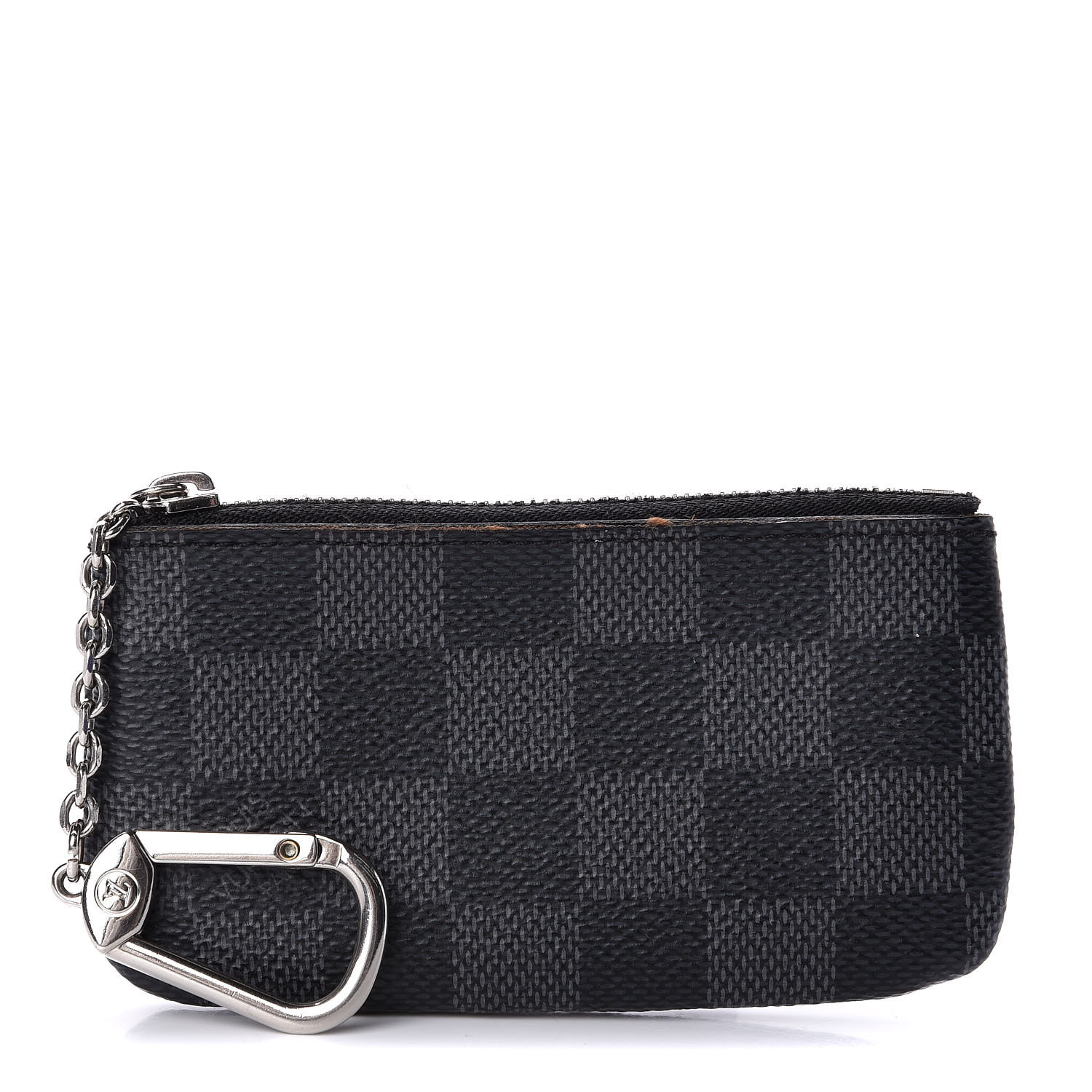 louis vuitton key pouch damier graphite