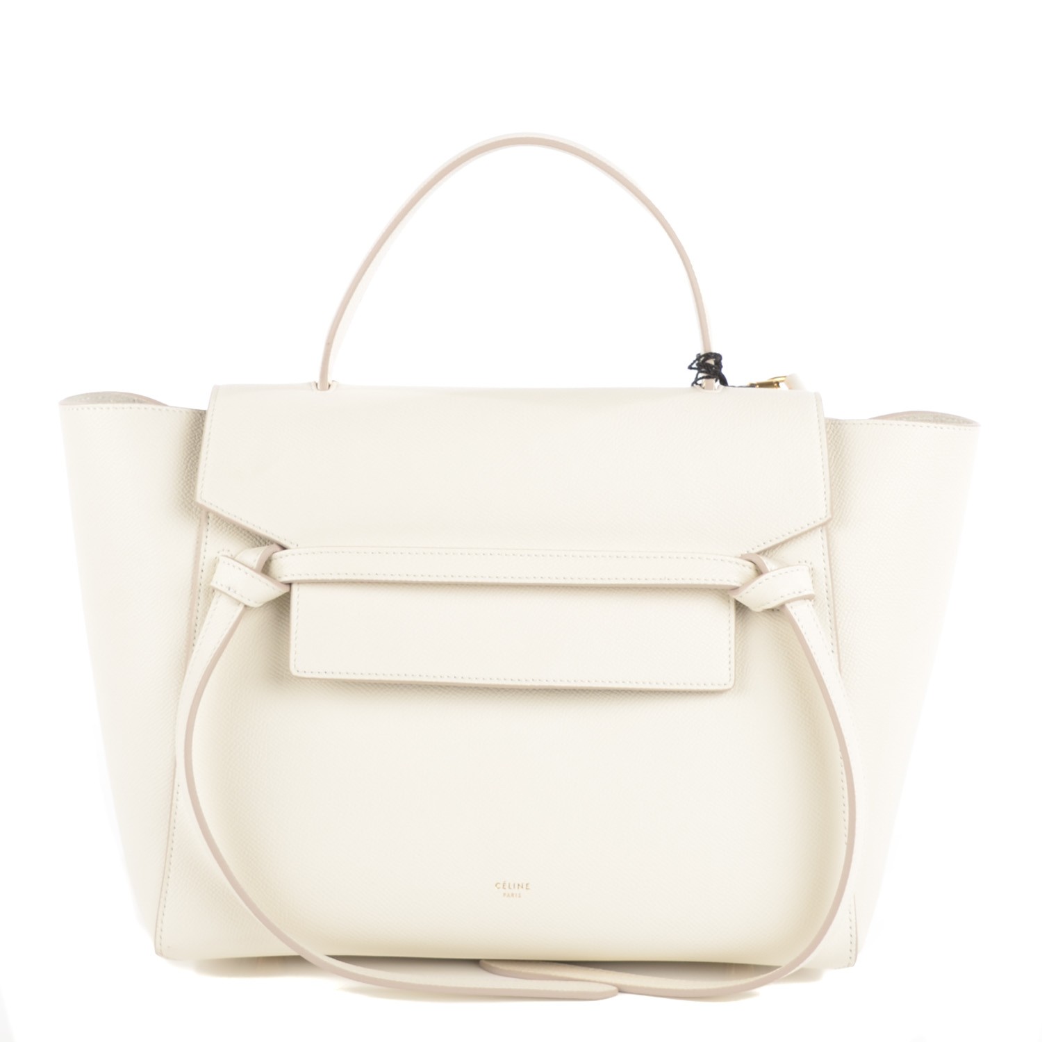 celine white tote bag