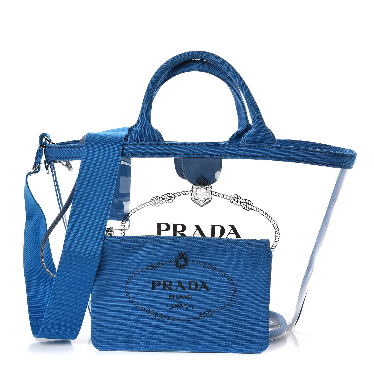 prada transparent tote