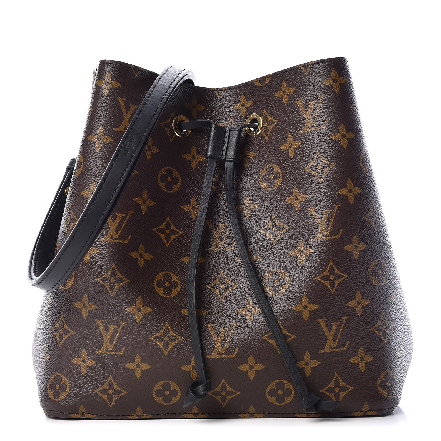 louis vuitton monogram neonoe mm black