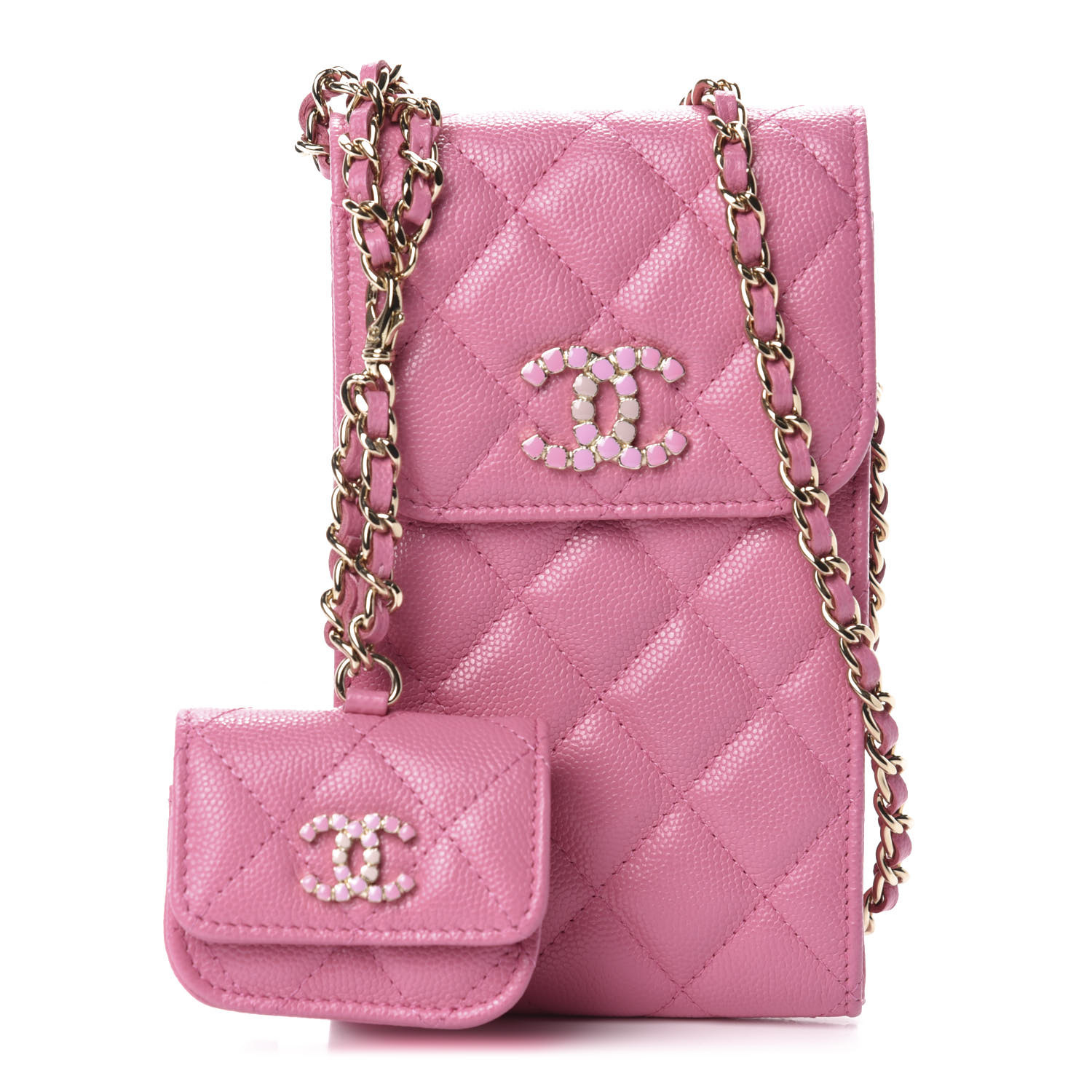 chanel phone pouch price