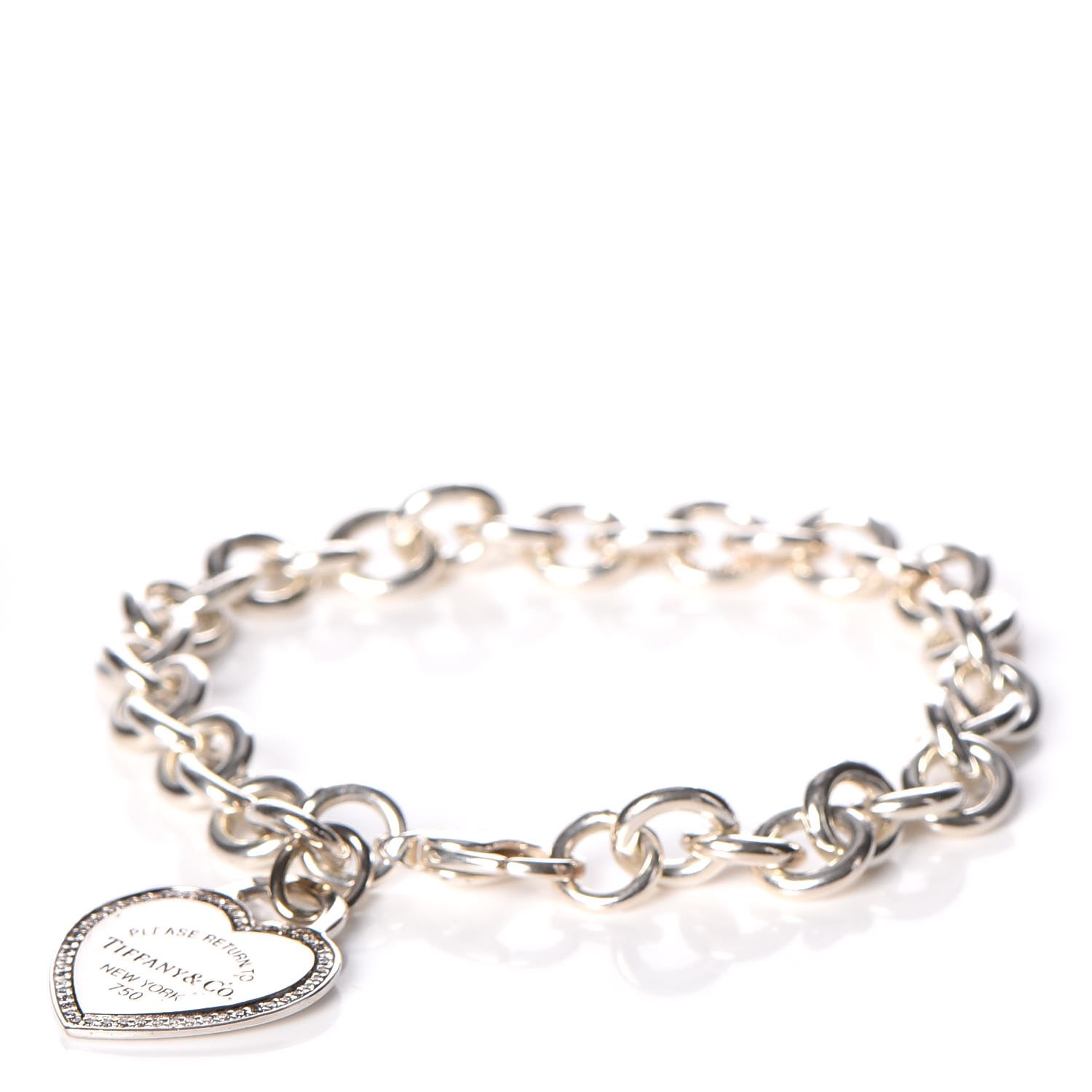 tiffany diamond heart bracelet