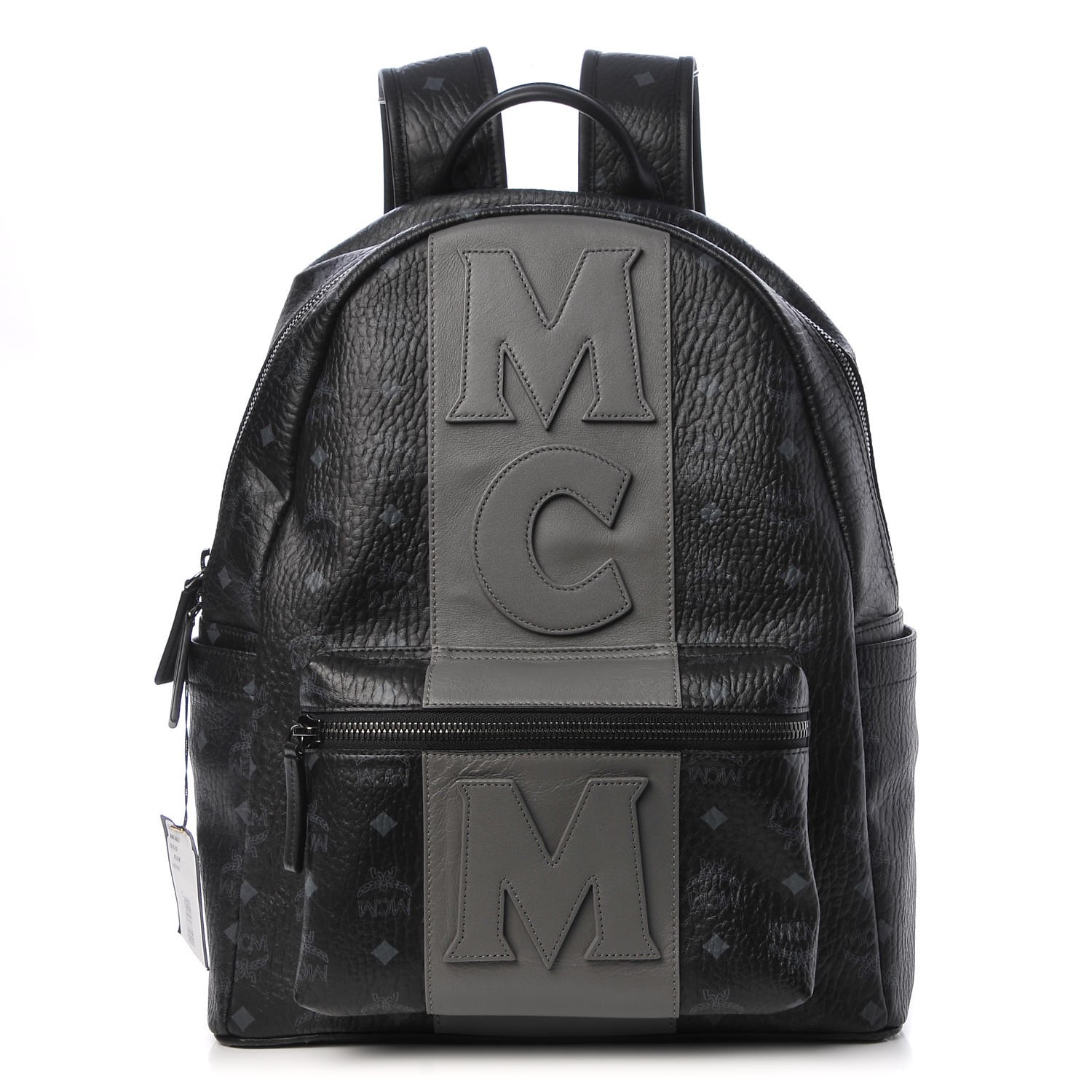 stark logo stripe backpack in visetos