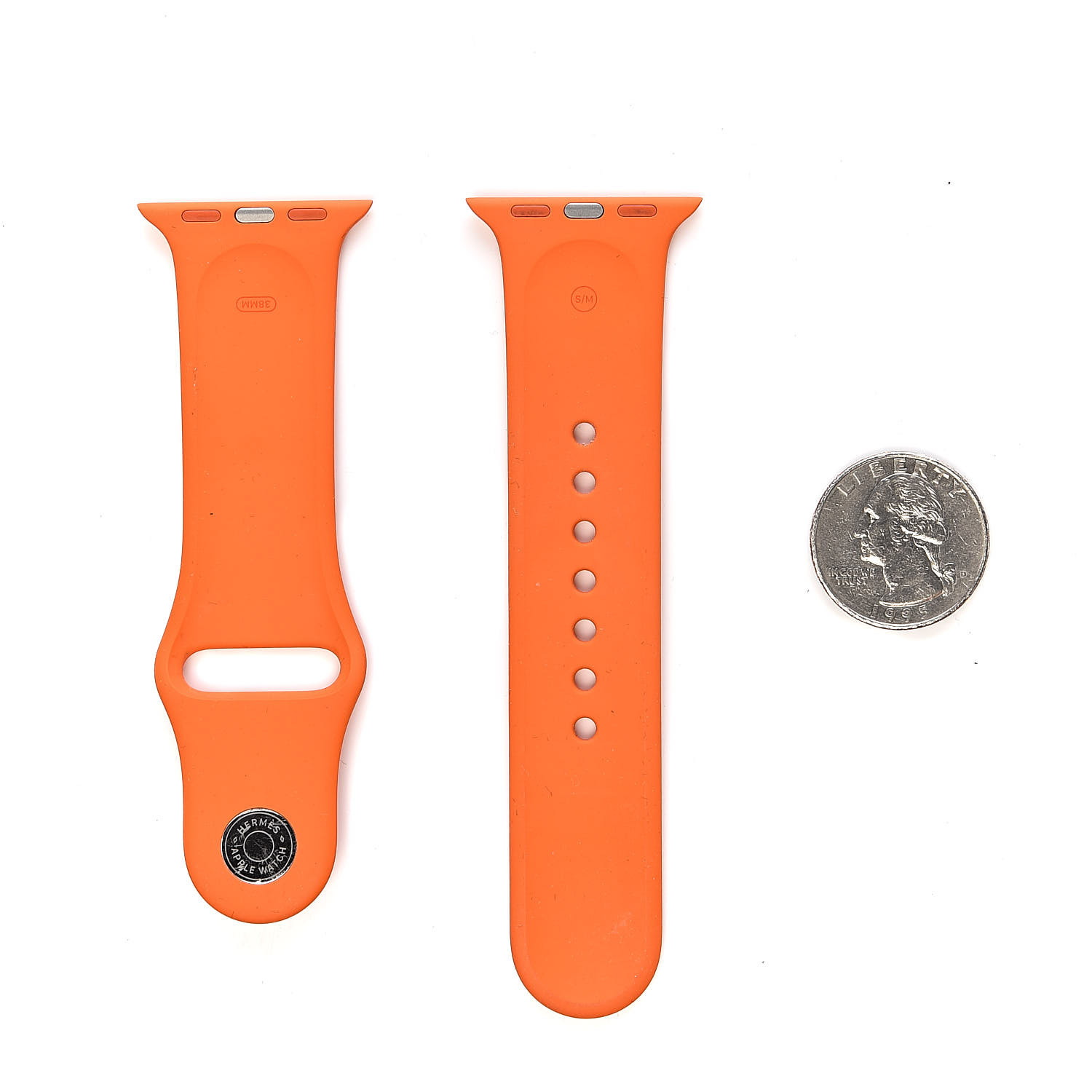 hermes orange sport band