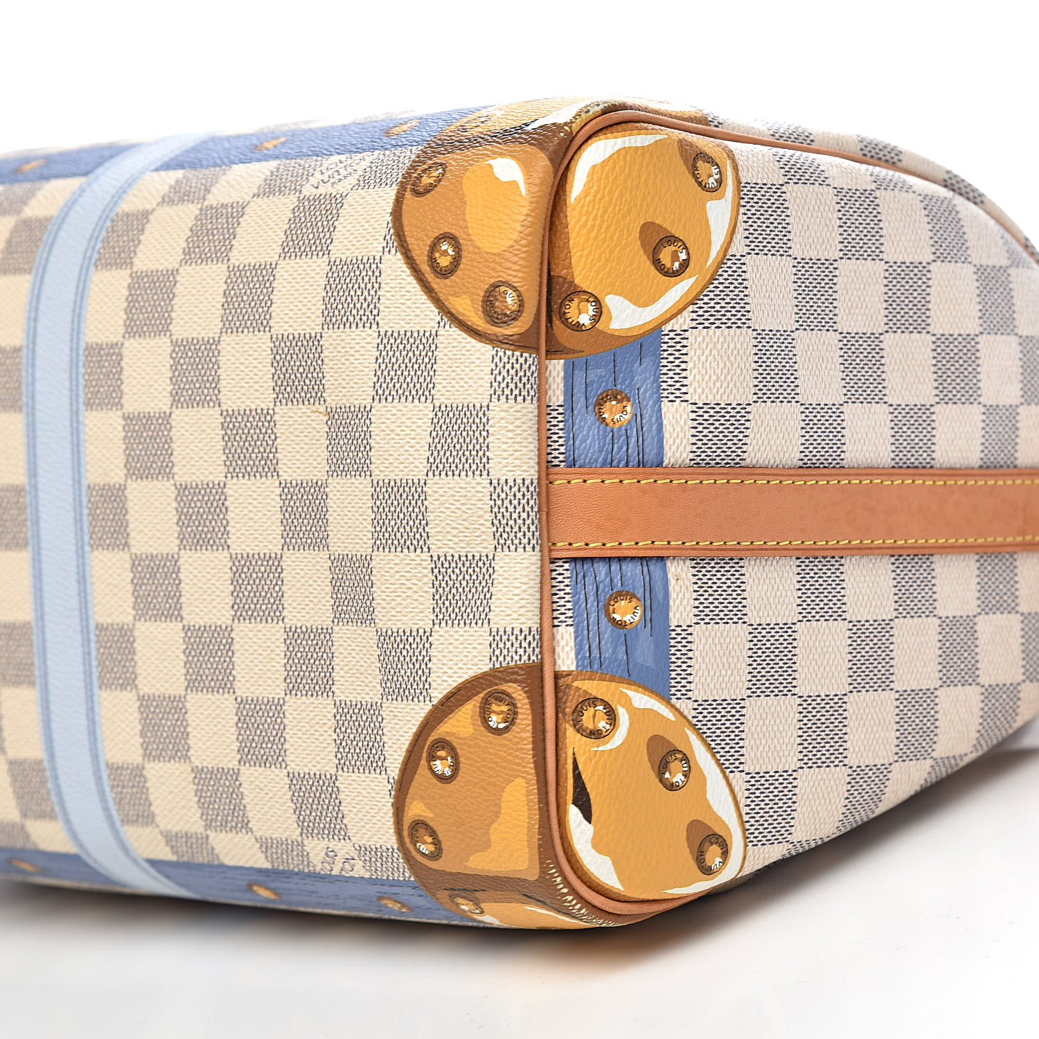 LOUIS VUITTON Damier Azur Summer Trunks Speedy Bandouliere 30 534860