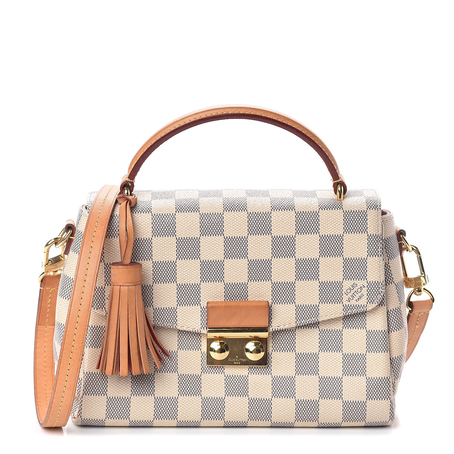 Replica Louis Vuitton N41581 Croisette Crossbody Bag Damier Azur