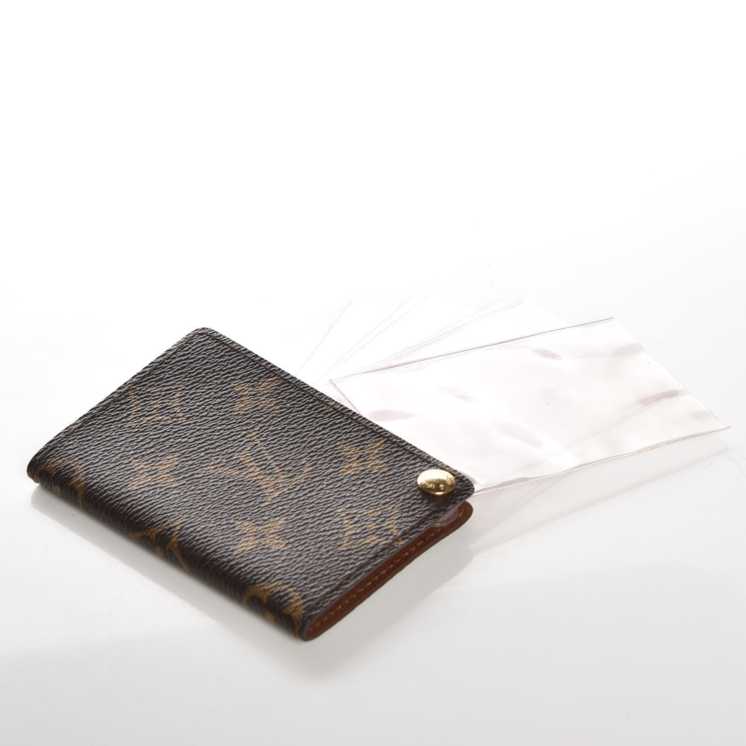 LOUIS VUITTON Monogram Credit Card Photo Holder 216048