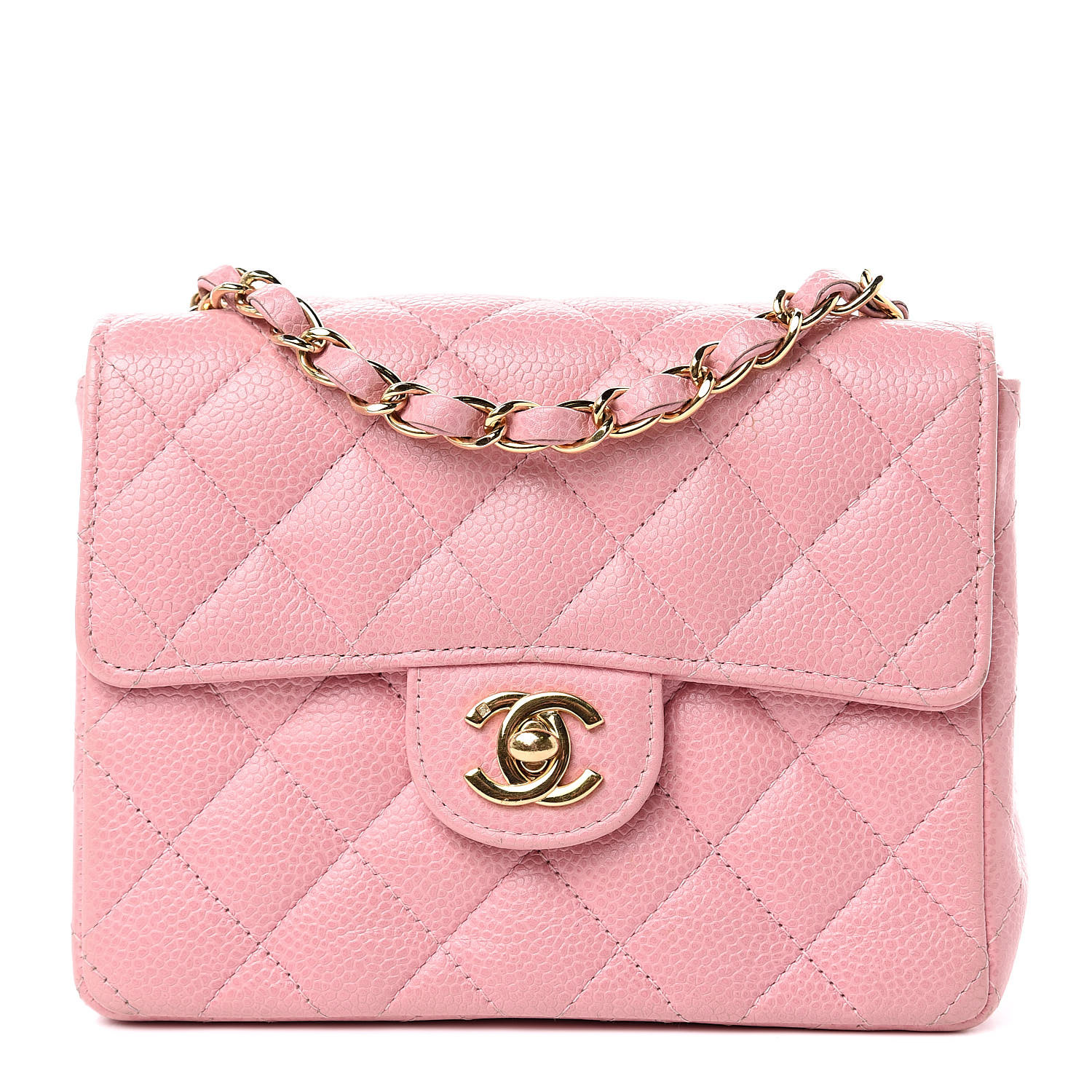 chanel caviar pink