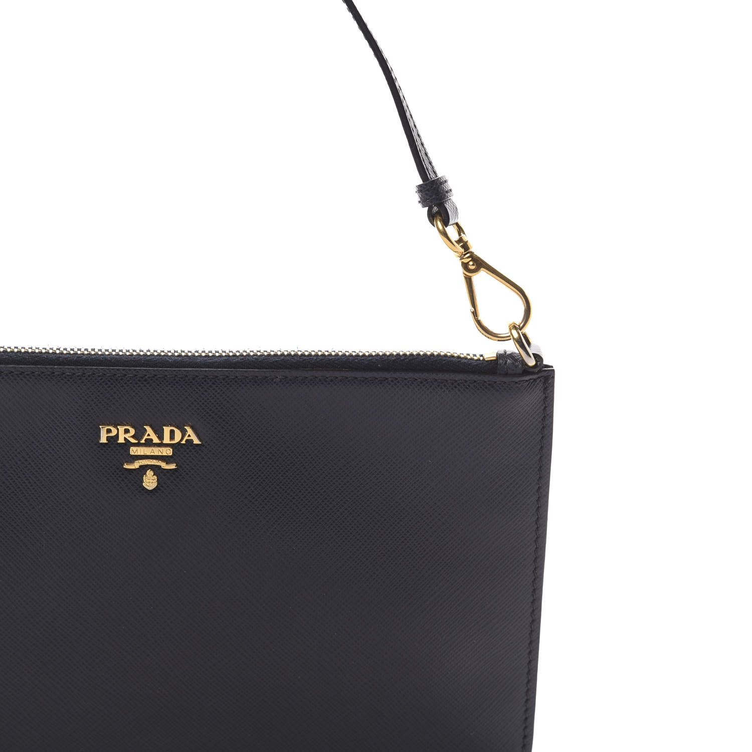 prada saffiano pochette