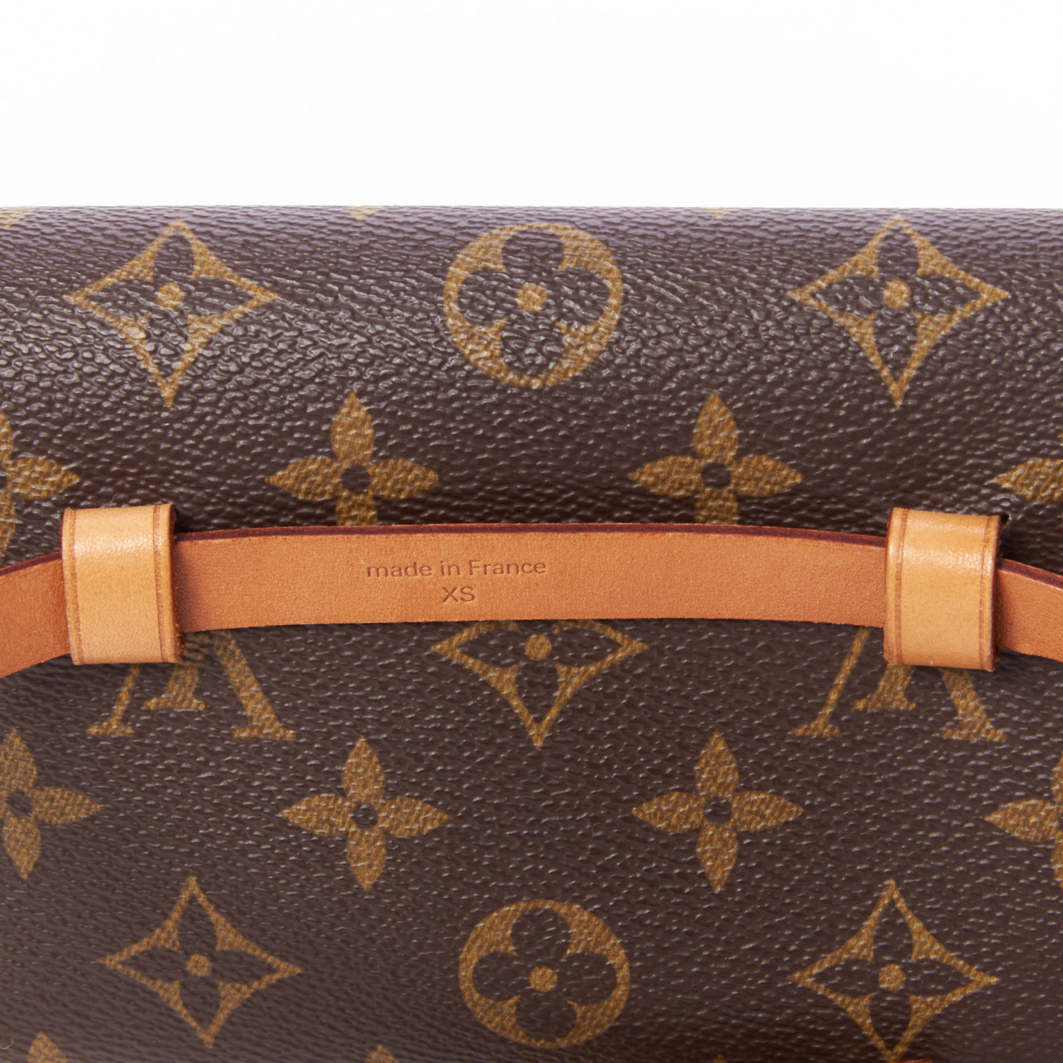 Auth Louis Vuitton Monogram Pochette Florentine Waist Bag XS M51855 Used