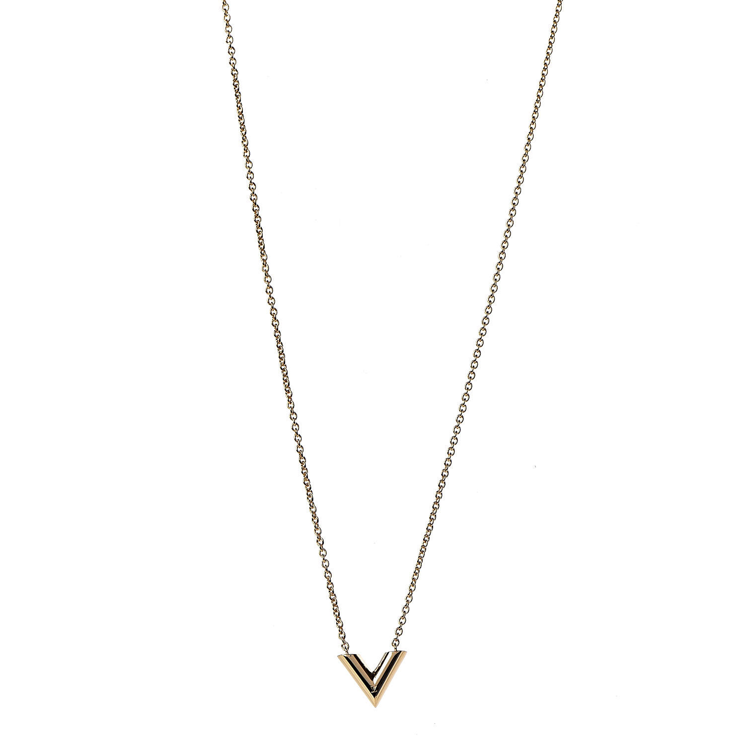 Shop Louis Vuitton 2021-22FW Lv edge necklace gm (MP3000, MP3000) by  nordsud