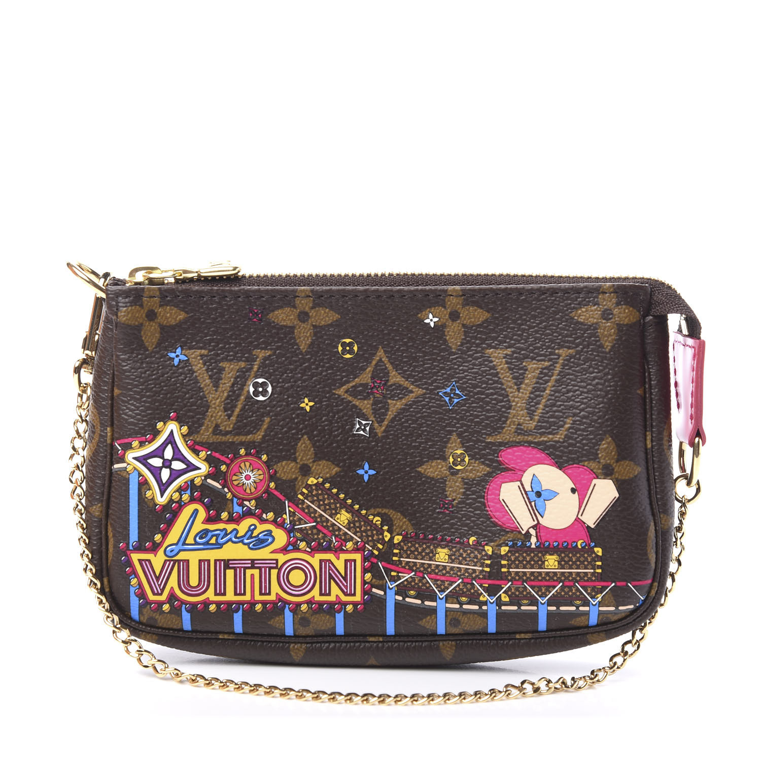 New Louis Vuitton Limited Edition Rollercoaster Pencil Case