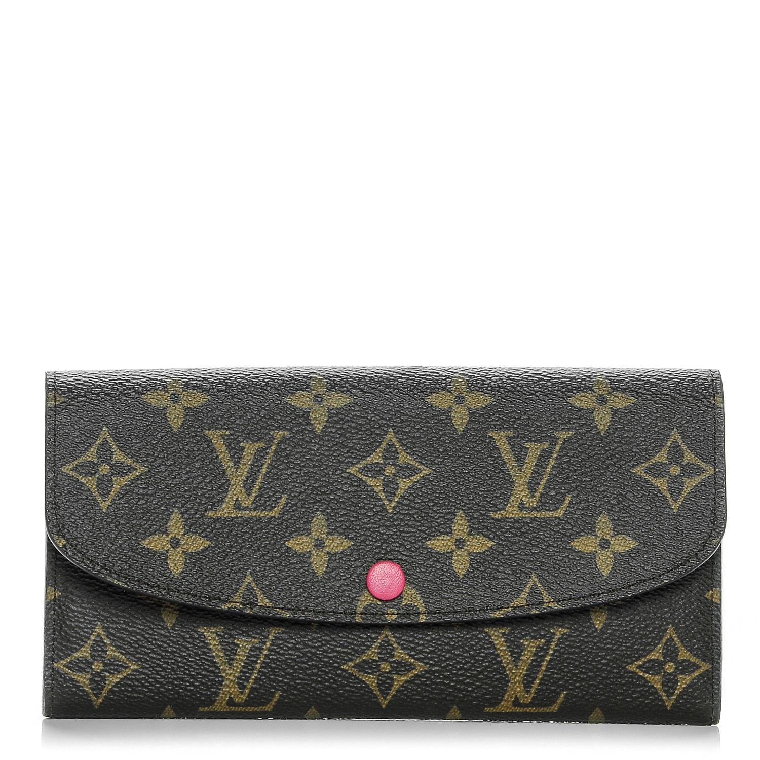 lv emilie wallet pink