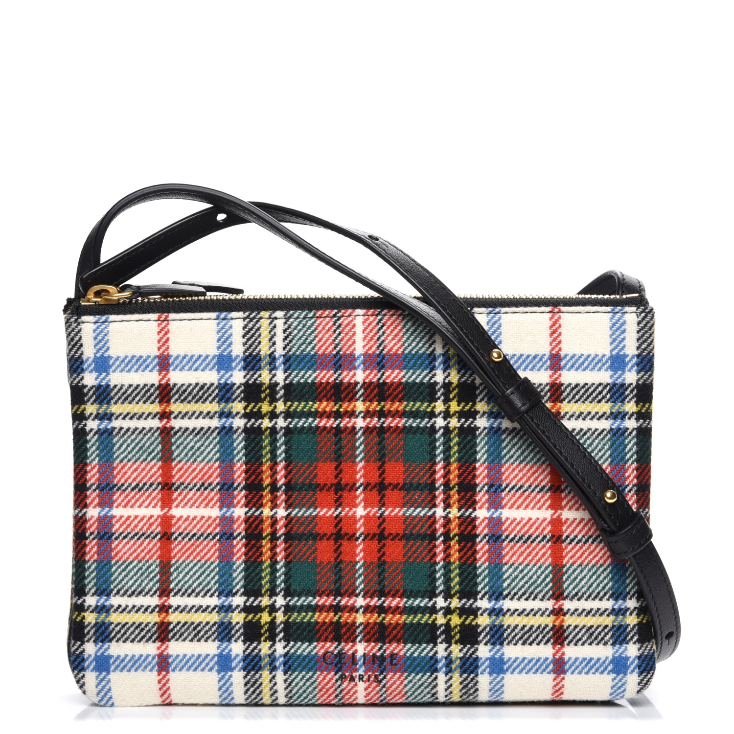 tartan crossbody bag