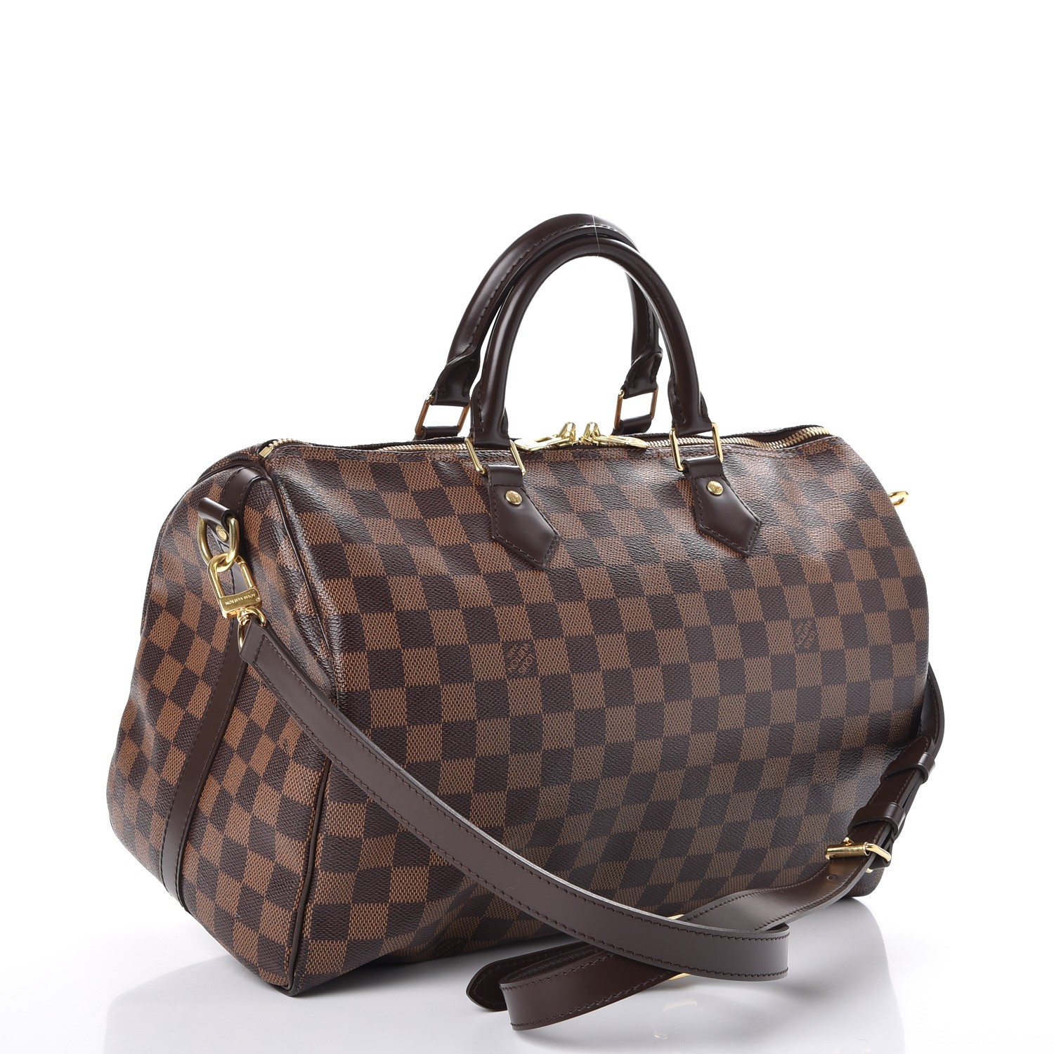  LOUIS  VUITTON  Damier  Ebene Speedy  Bandouliere 35  247250