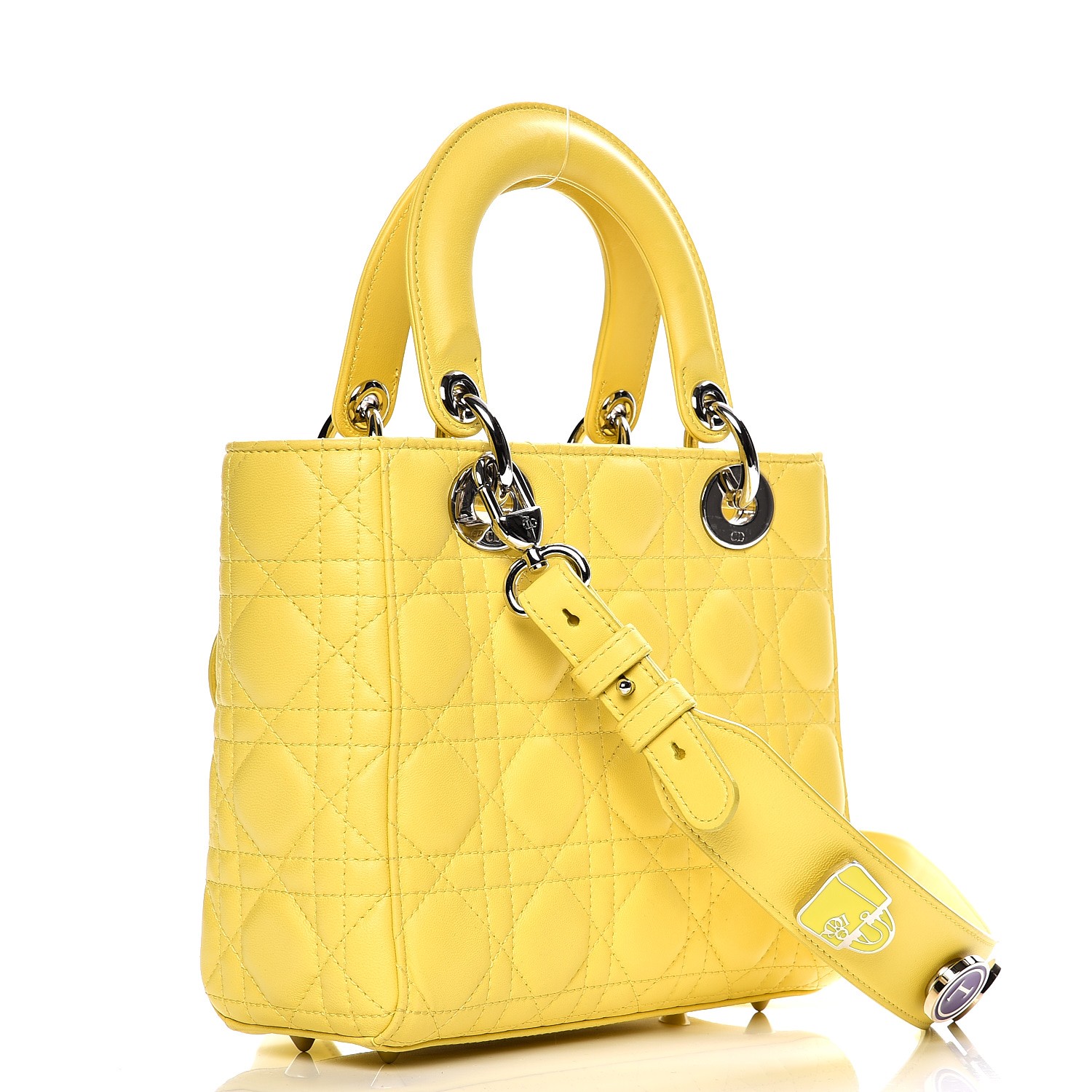 dior bag yellow