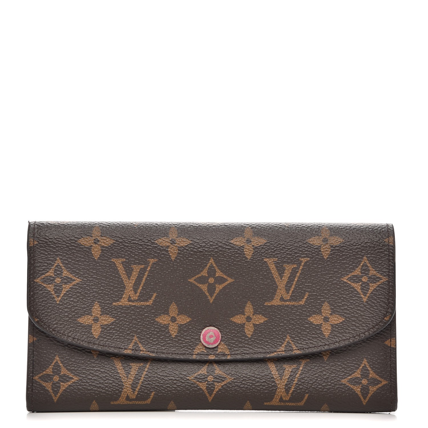 lv emilie wallet pink