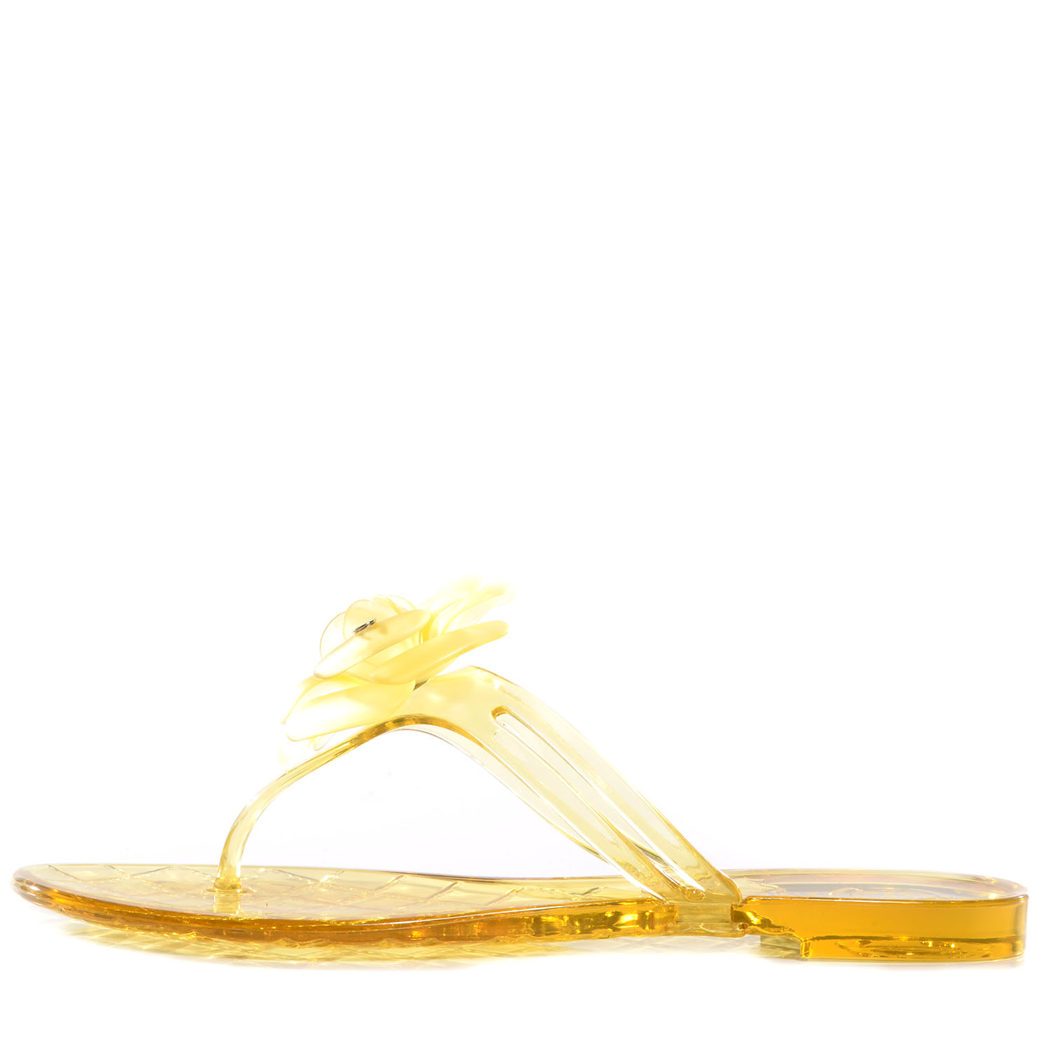 chanel jelly sandals