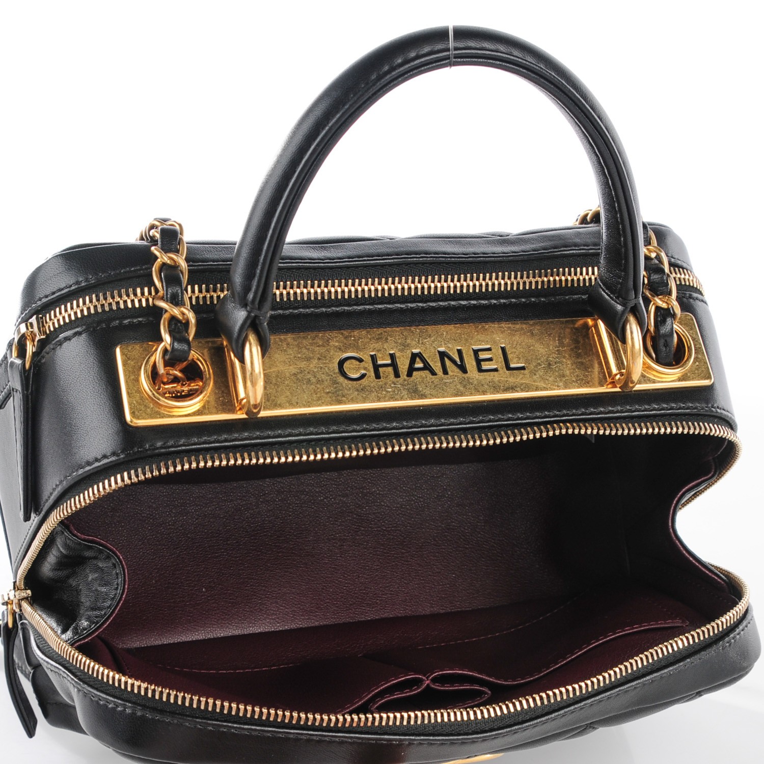 chanel trendy bowling bag