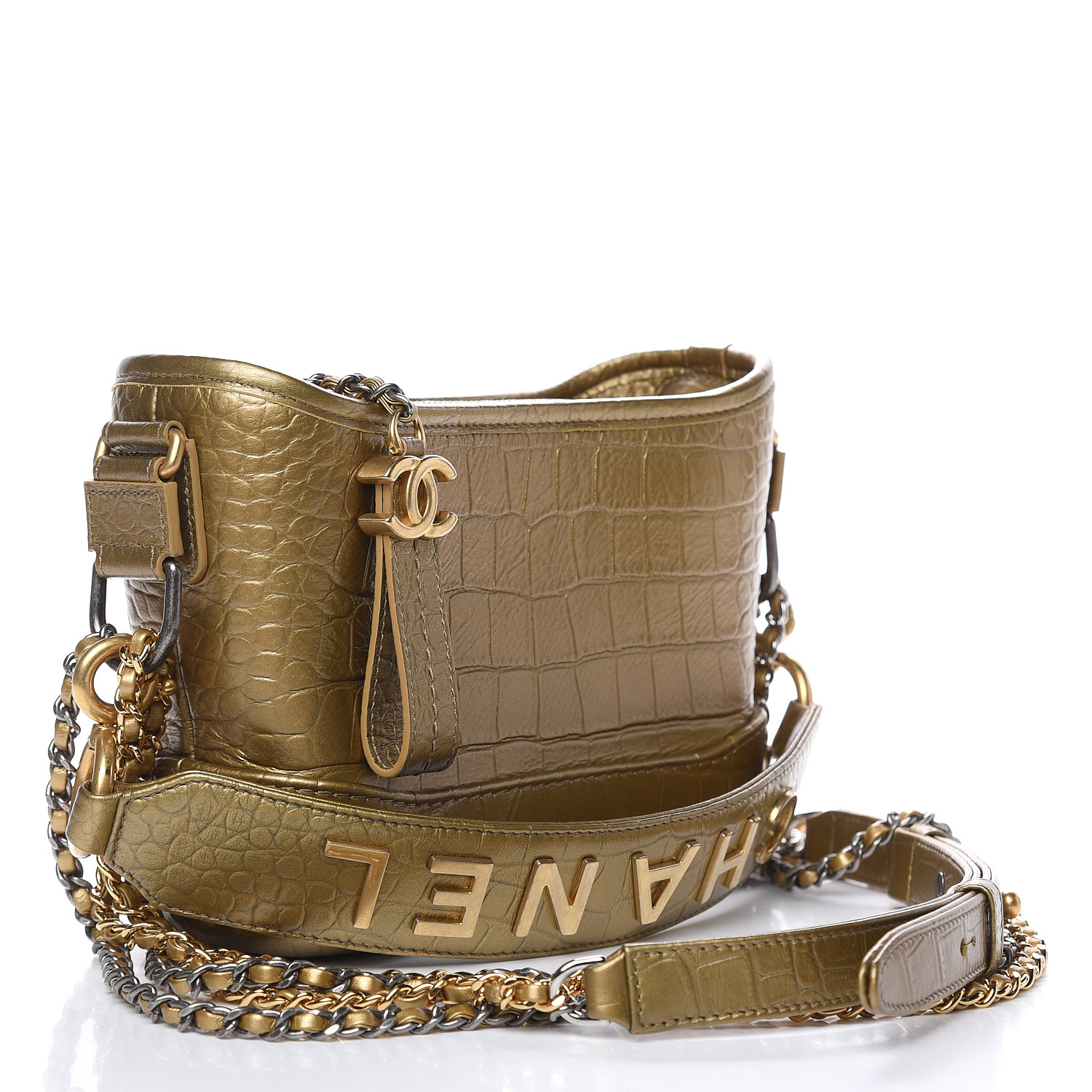 chanel gabrielle croc