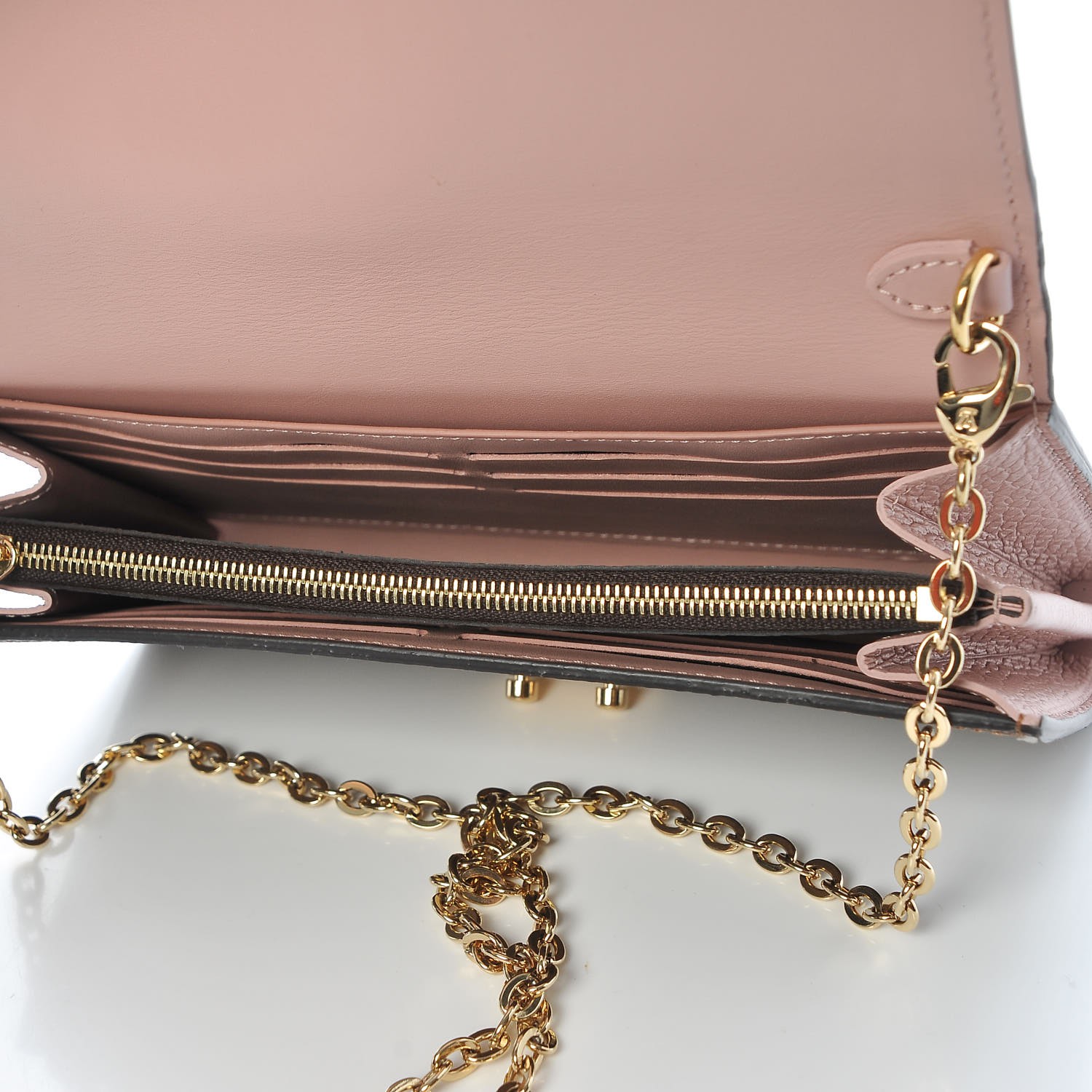 LV croisette chain wallet d.e ballerine, Luxury, Bags & Wallets on