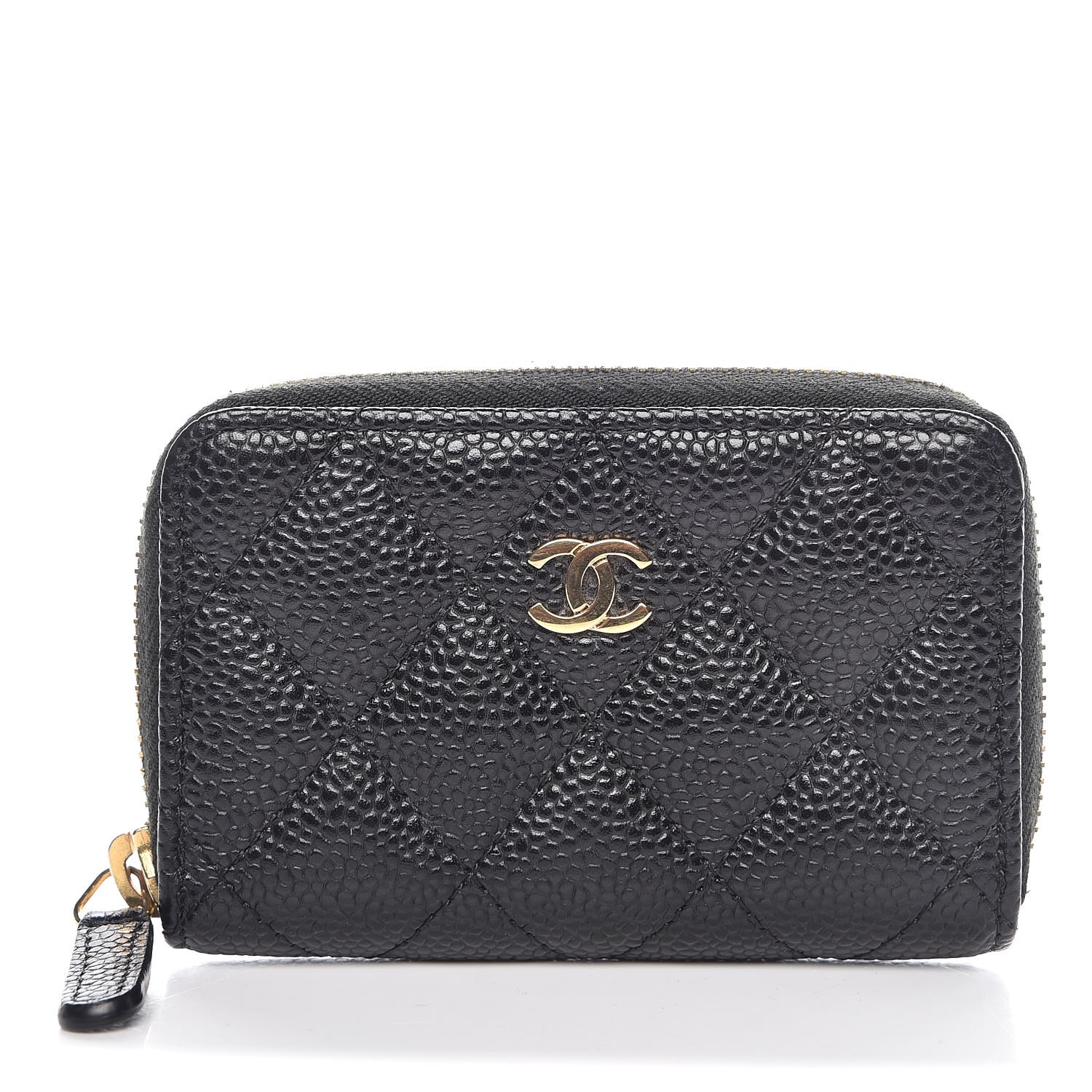 chanel classic zip coin purse