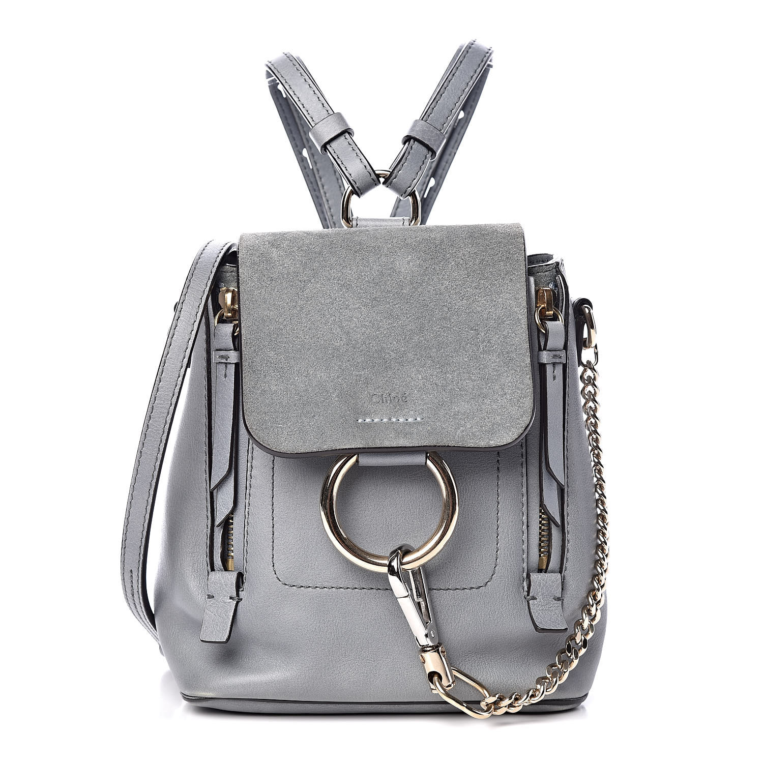 chloe faye backpack cloudy blue