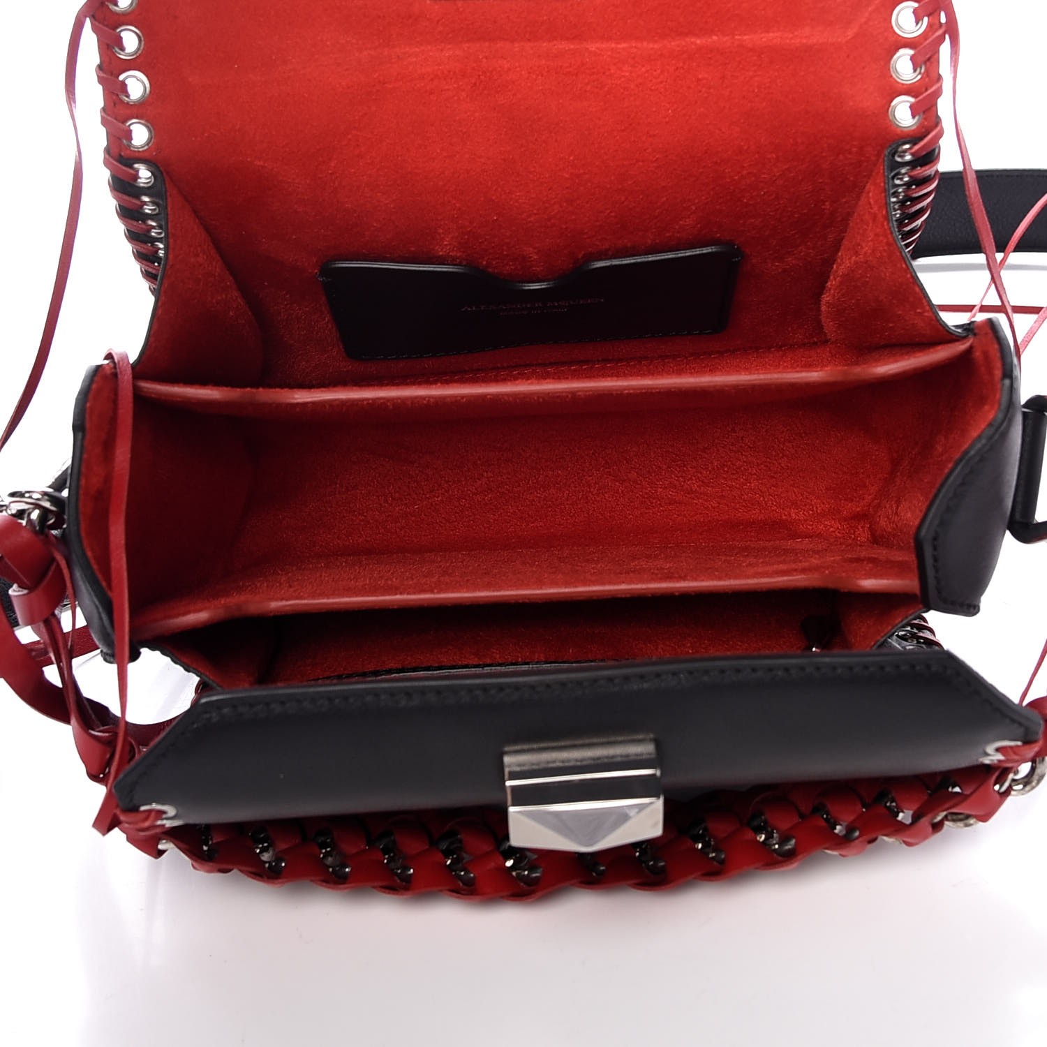 alexander mcqueen bag red