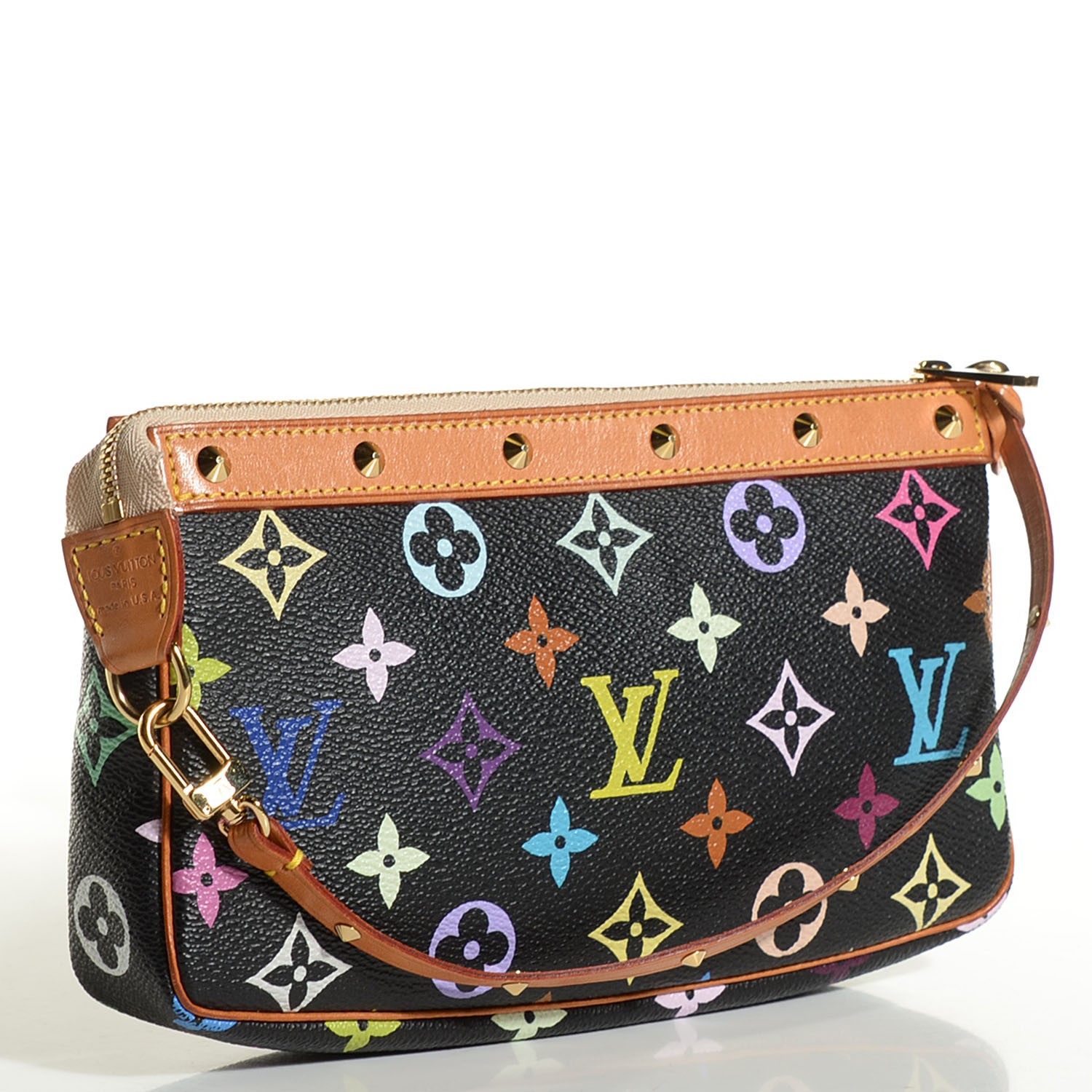 louis vuitton pochette accessoires black