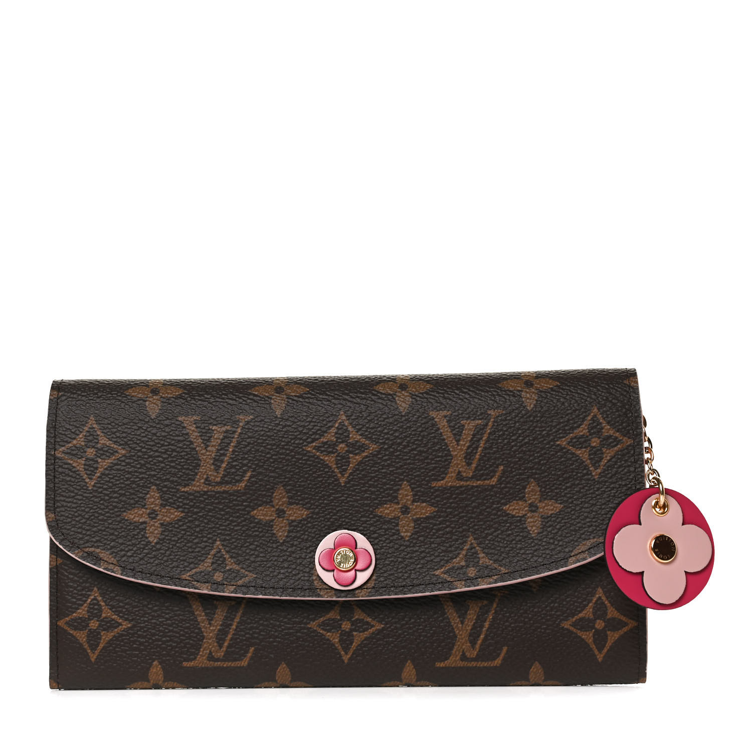 lv emilie bloom flower wallet