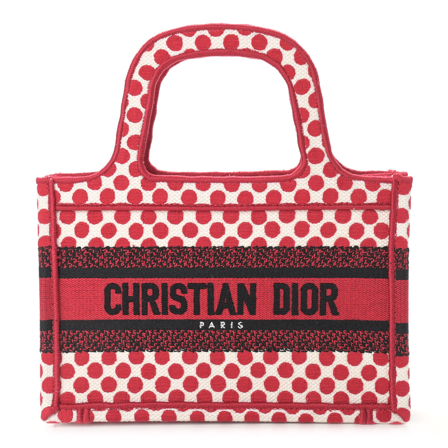 dior tote red