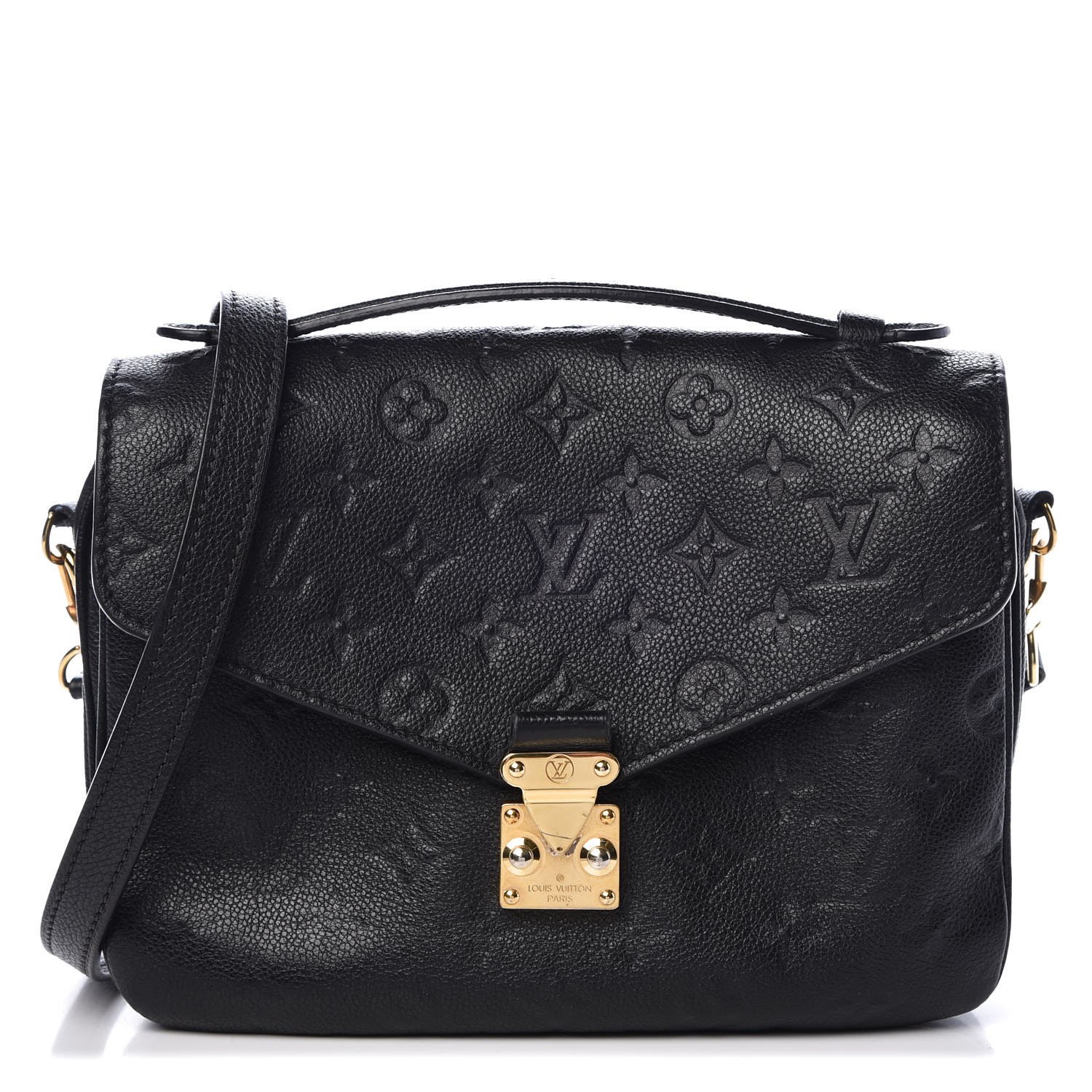 louis vuitton black metis pochette