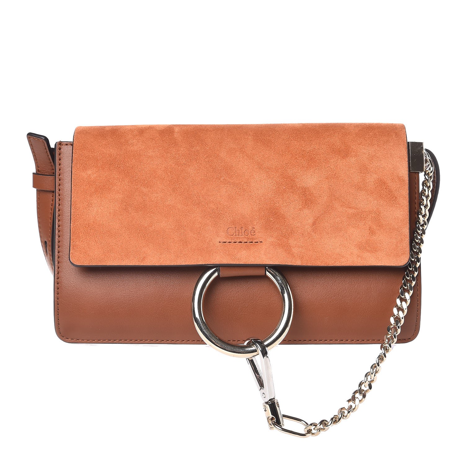 chloe faye bag tobacco