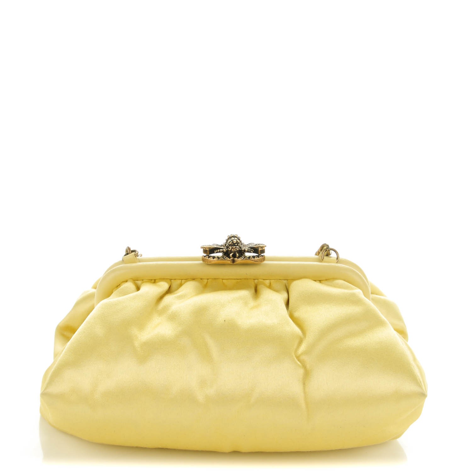 light yellow clutch bag