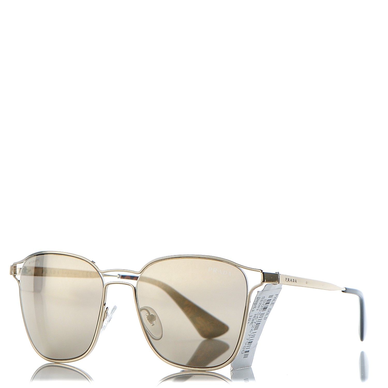 Prada Sunglasses Spr 54t Pale Gold 186263 Fashionphile