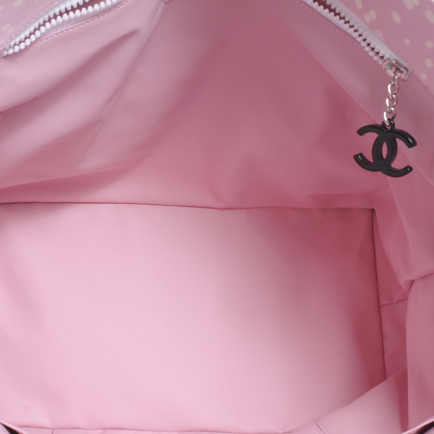 chanel terry cloth bag pink