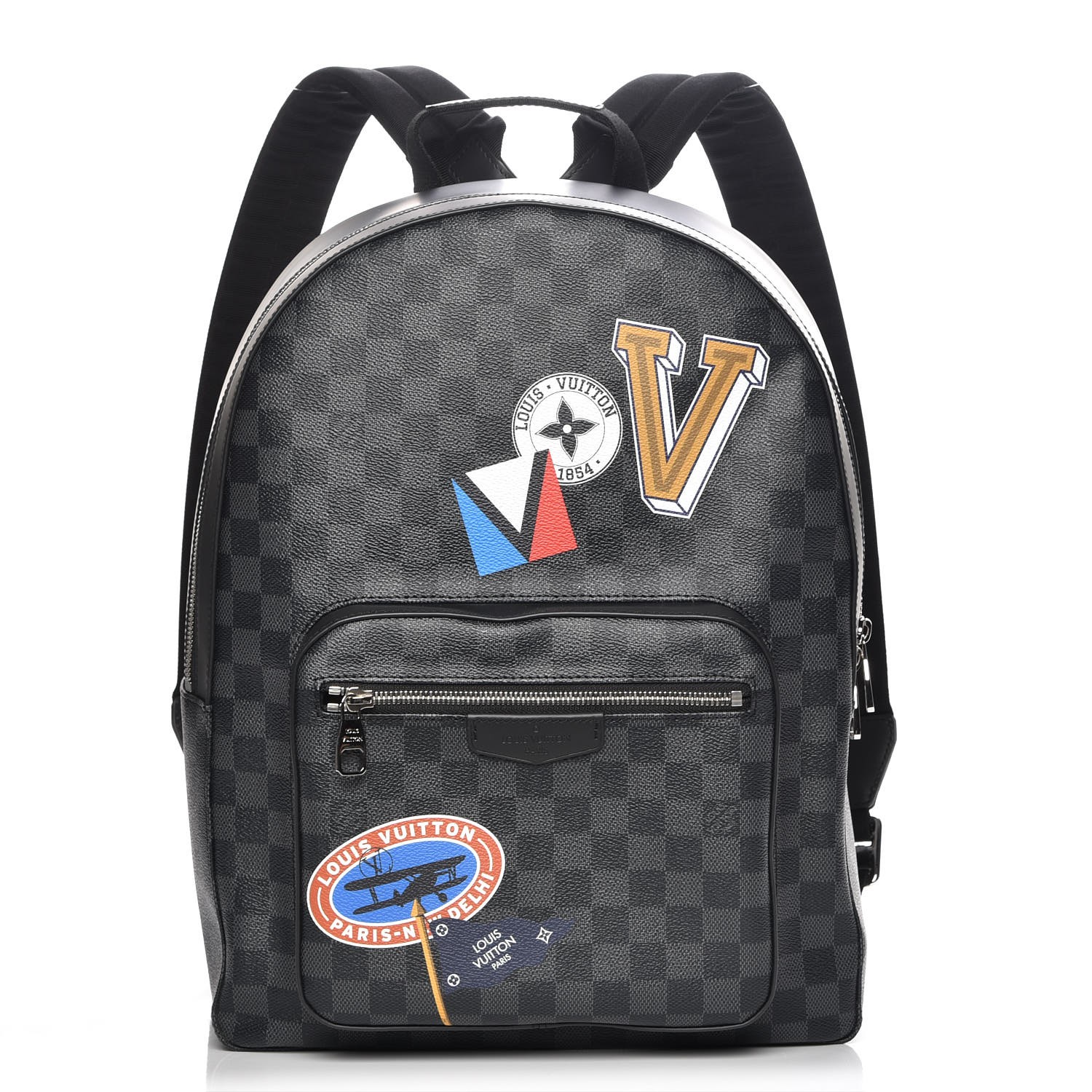 Louis Vuitton Vintage - Damier Graphite Josh Backpack - Nero