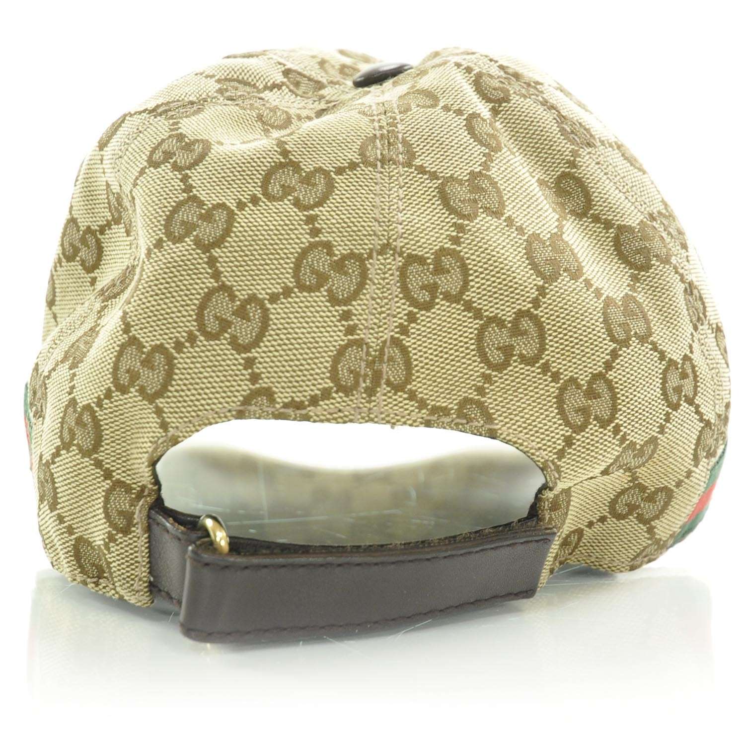 GUCCI Monogram Web Cap Large 27366