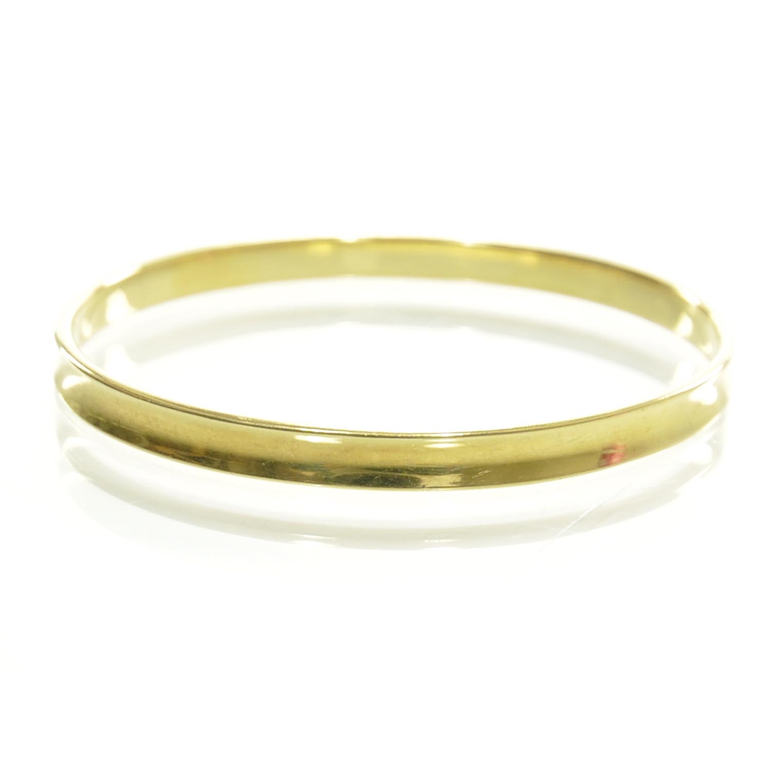 TIFFANY 18k Yellow Gold 1837 Bangle Large 27126