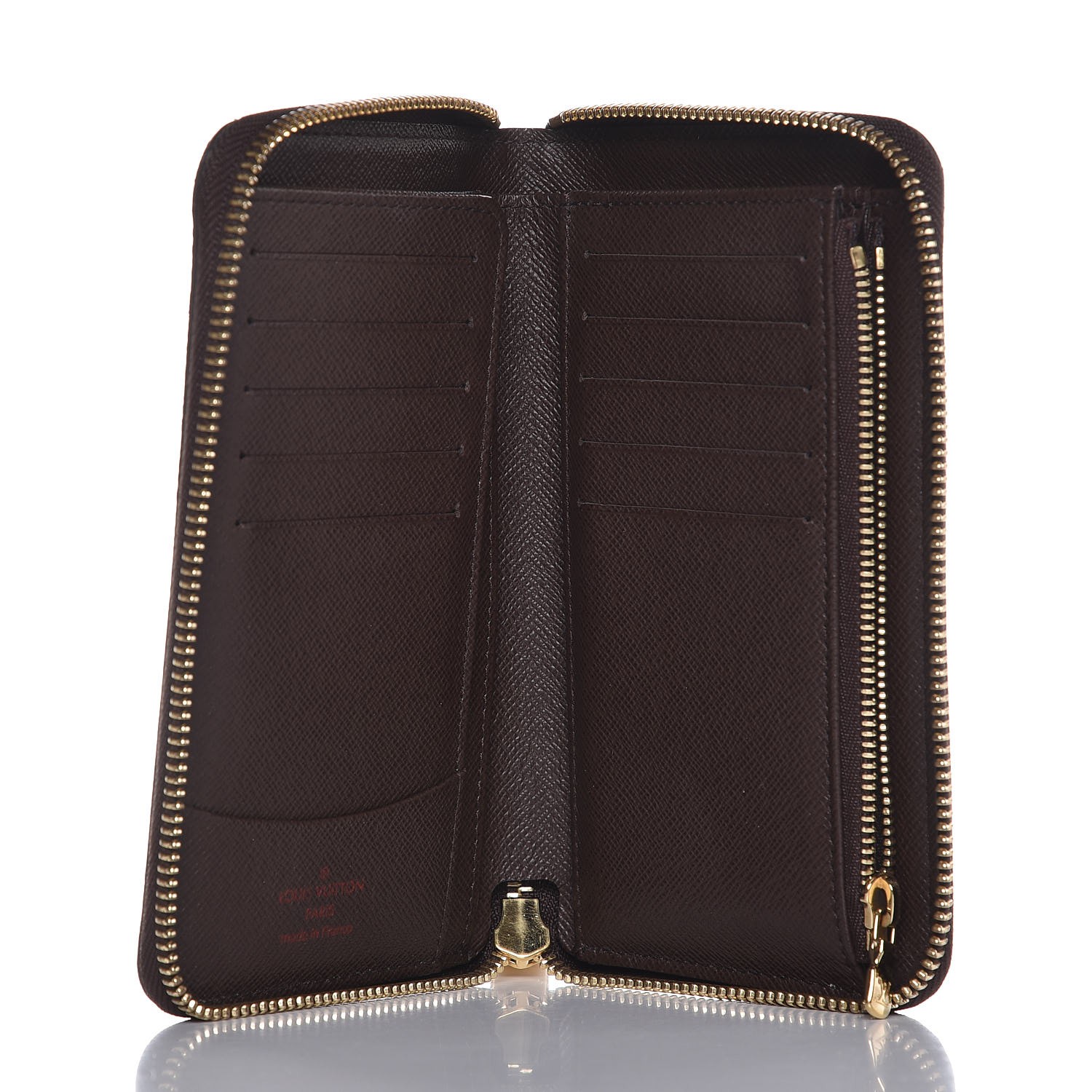 Louis Vuitton, Bags, Louis Vuitton Zippy Compact Wallet Damier Ebene