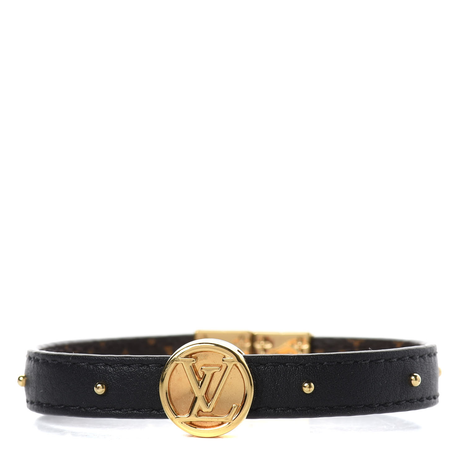 LV Circle Reversible Bracelet Monogram Canvas - Fashion Jewelry