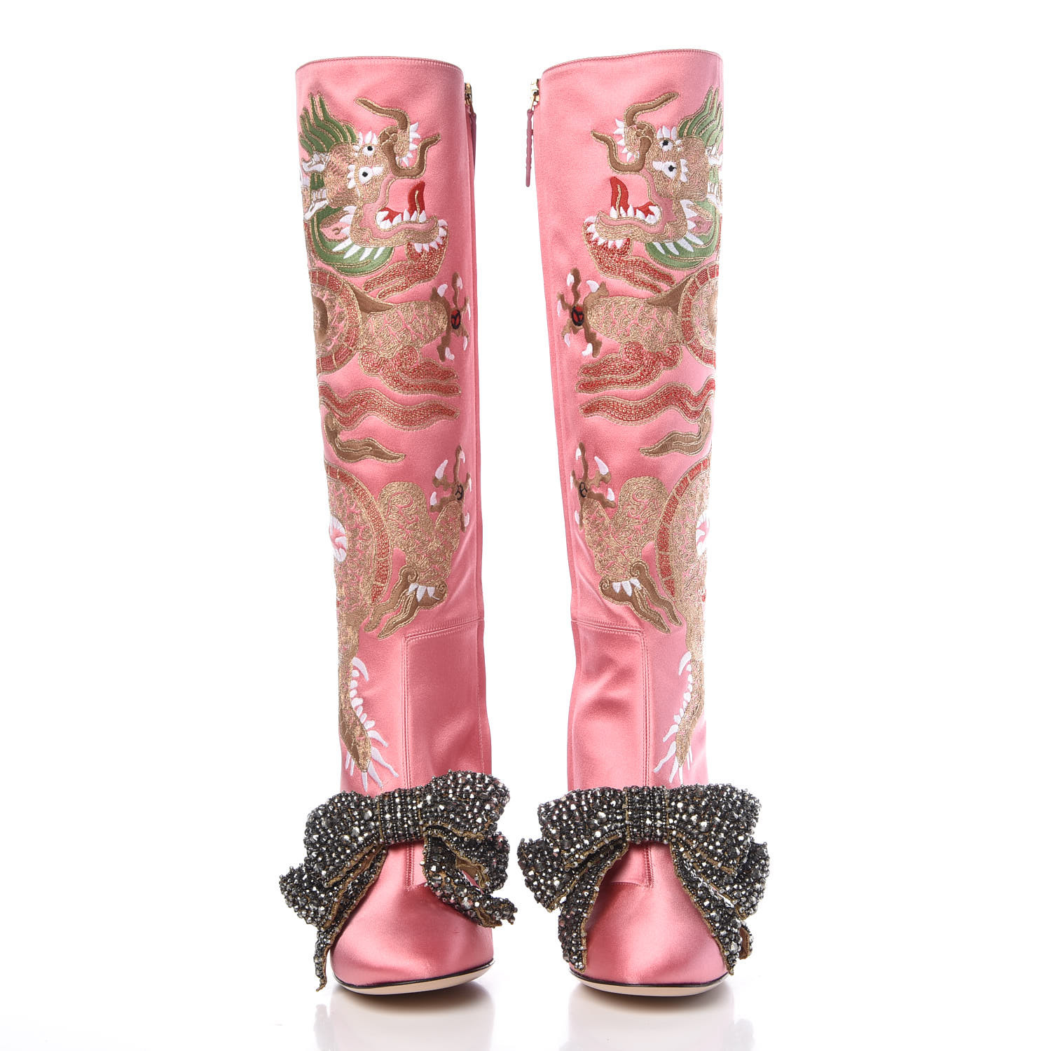 pink gucci boots