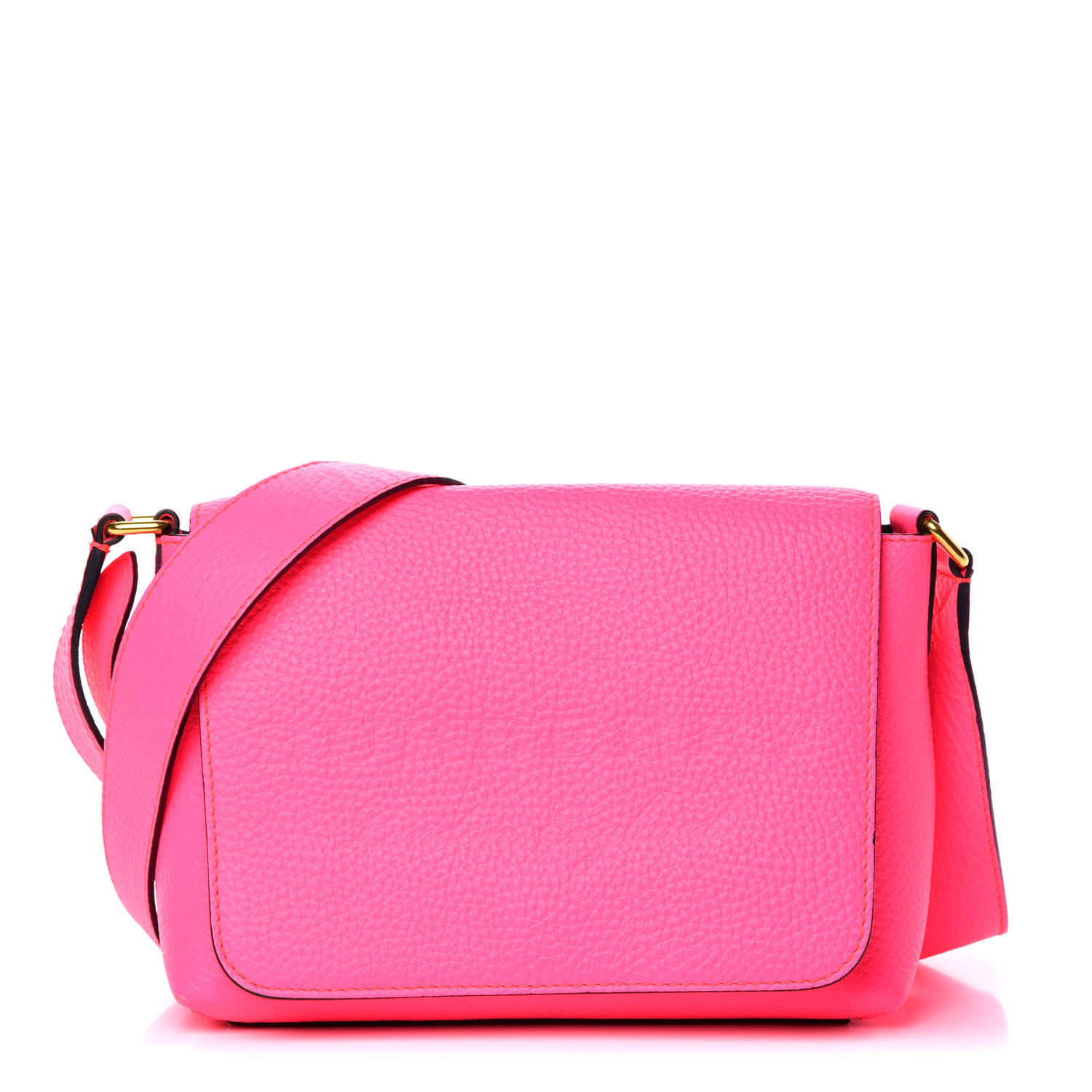 neon pink crossbody bag