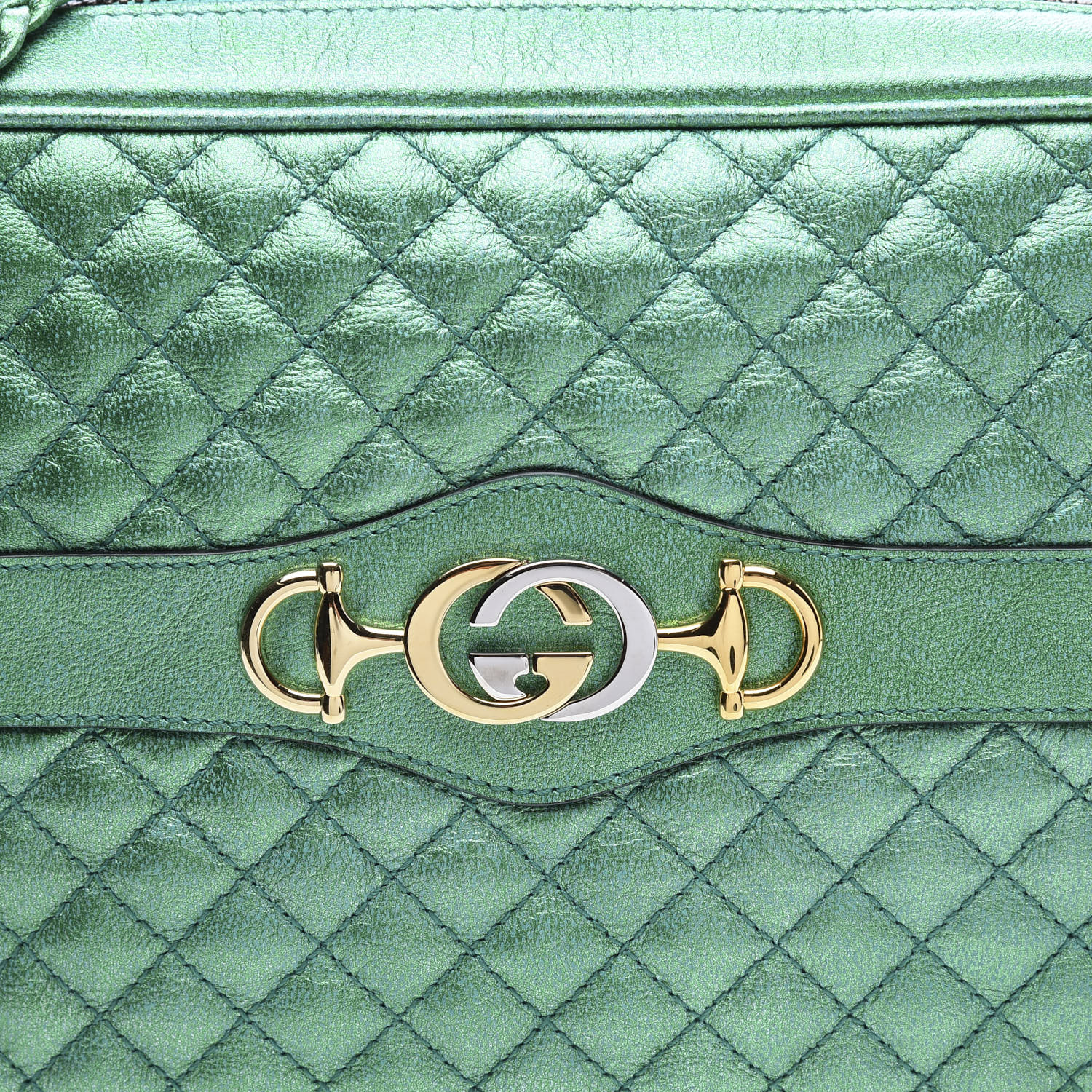 gucci paper bag green